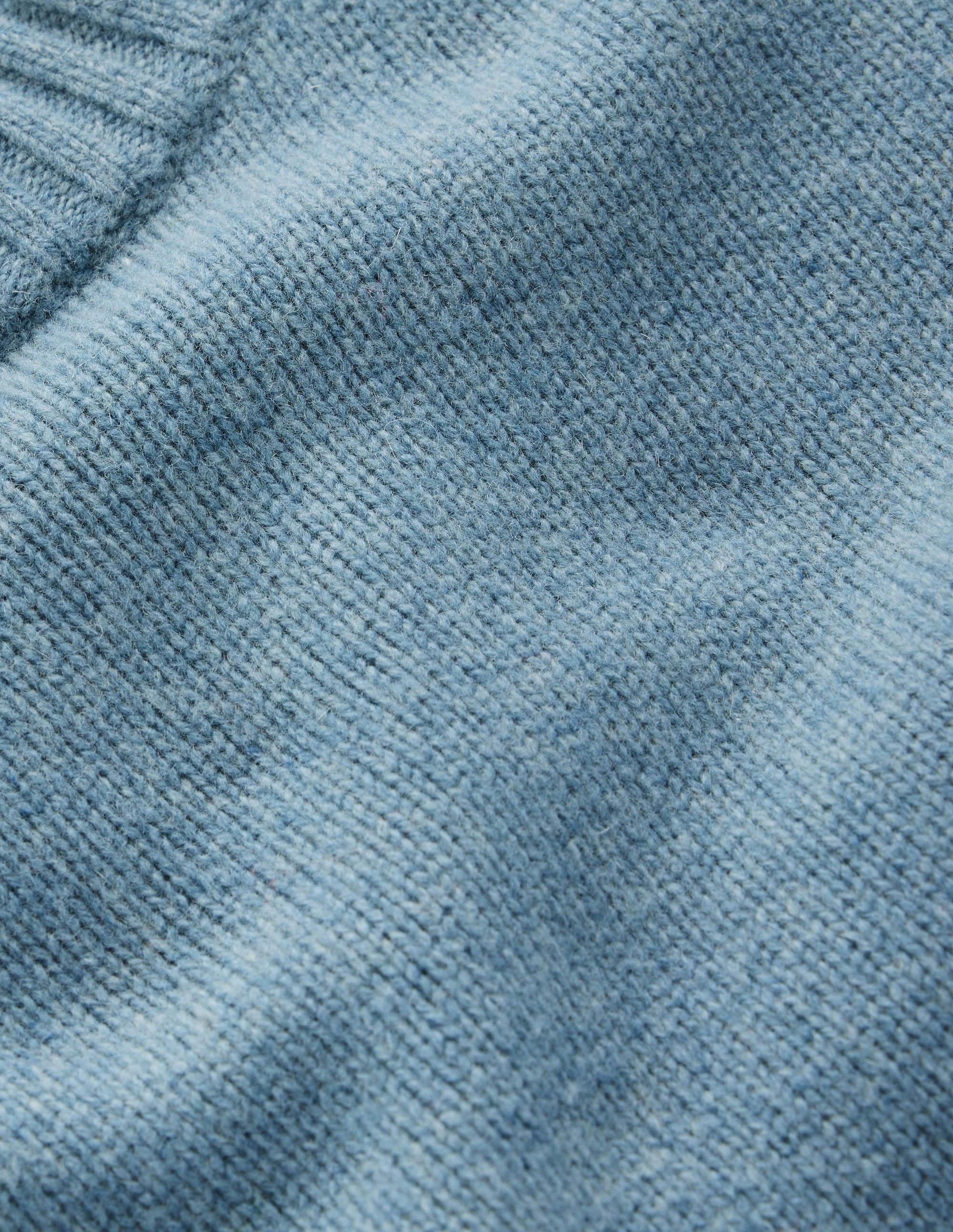 Marta Merino Wool Crew Jumper-Blue Aura - Image 7