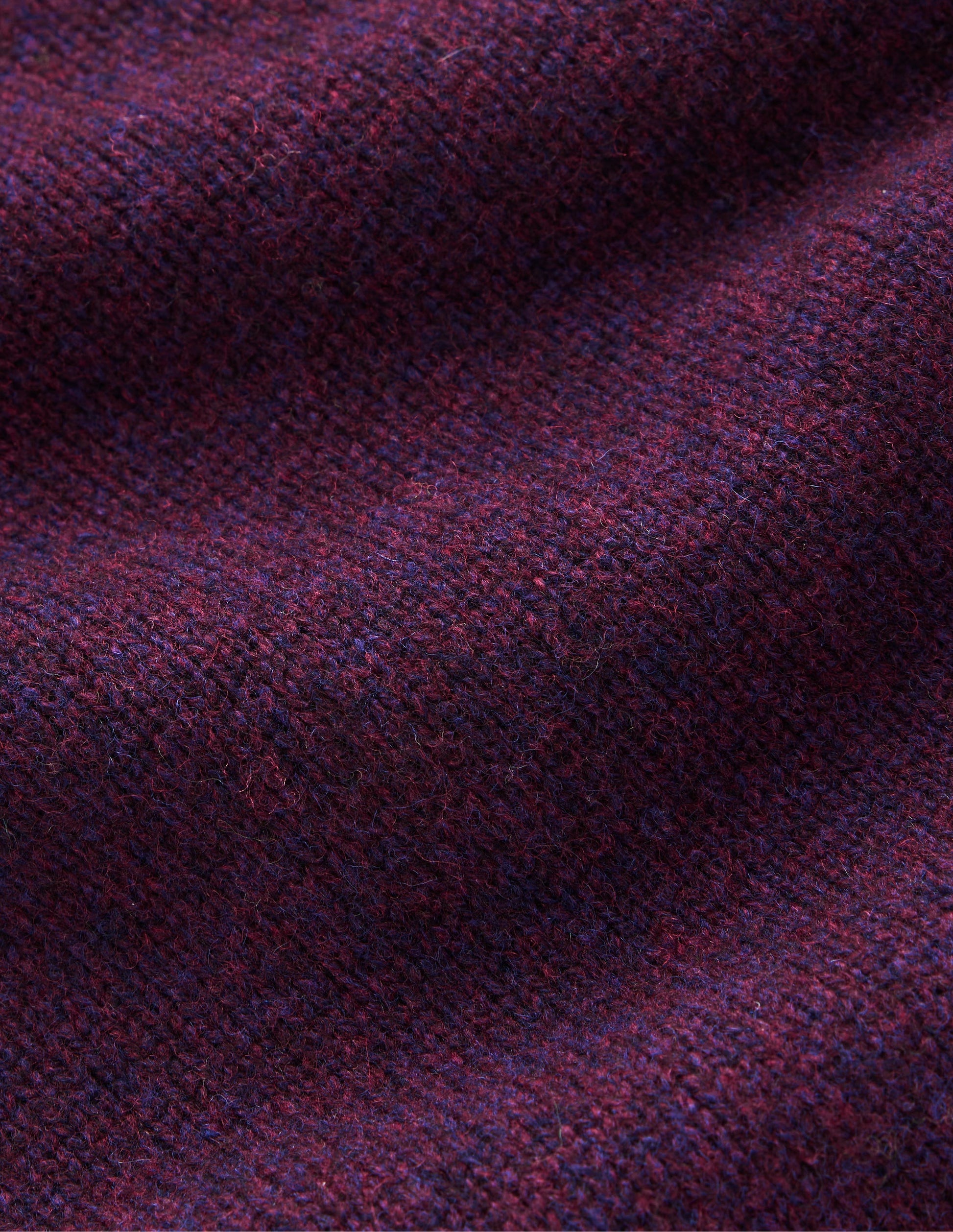Marta Merino Wool Crew Jumper-Potent Purple-7
