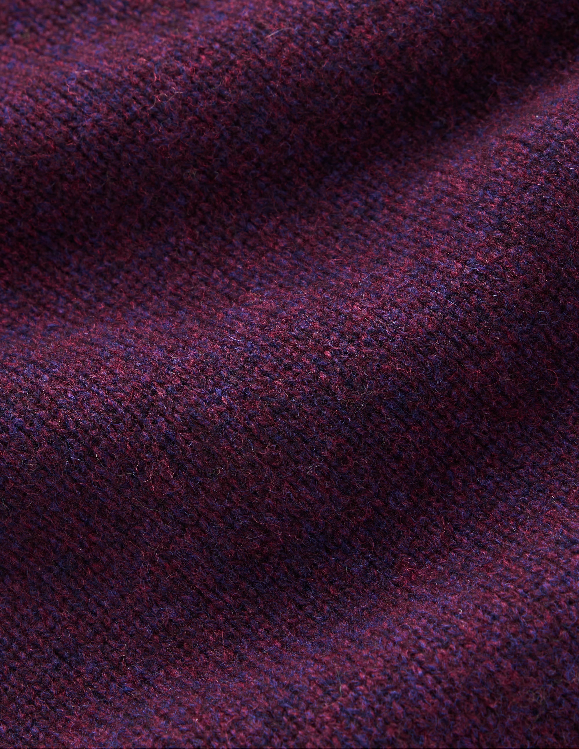 Marta Merino Wool Crew Jumper-Potent Purple - Image 7