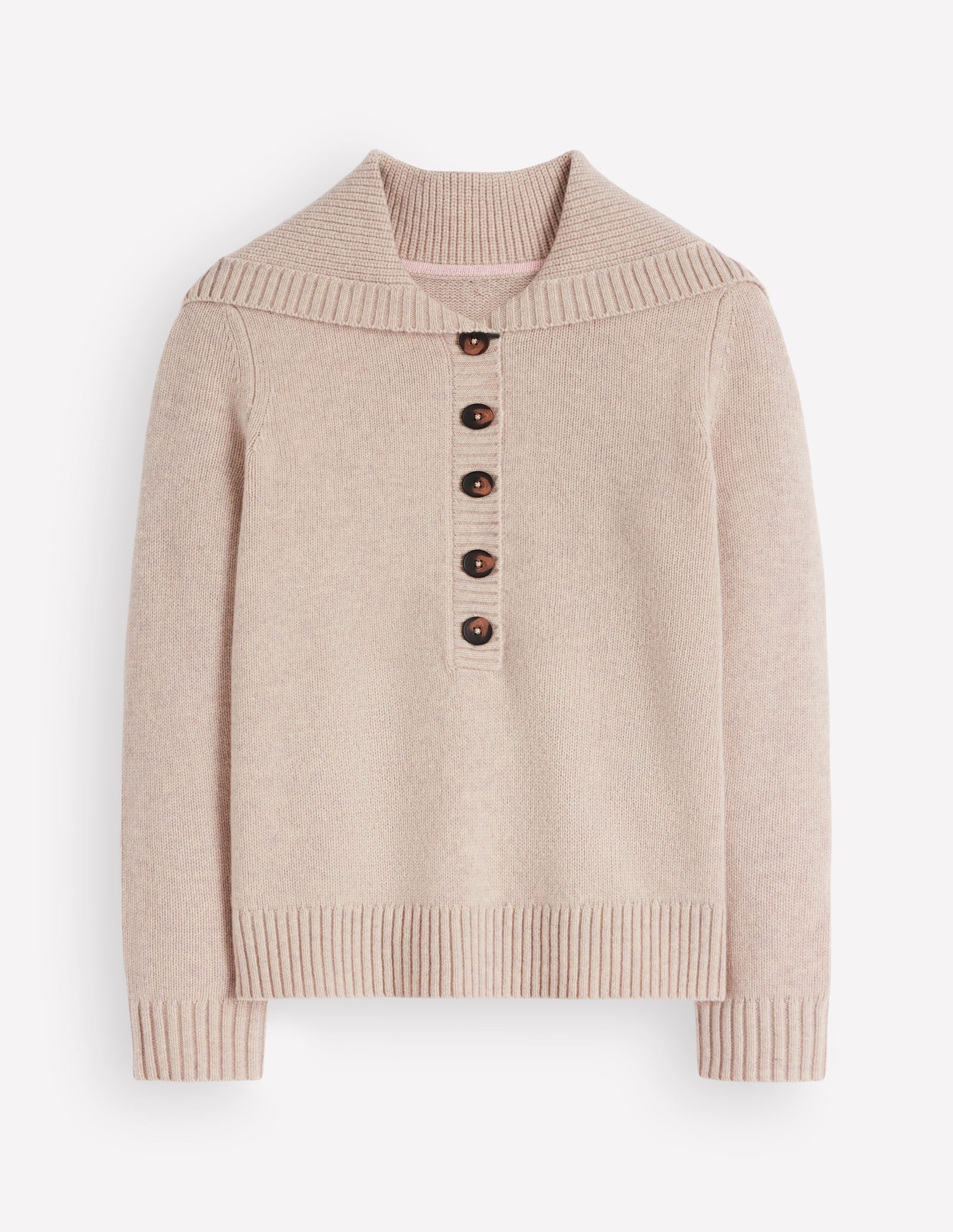 Marta Merino Wool Sailor Top-Barley - Image 6