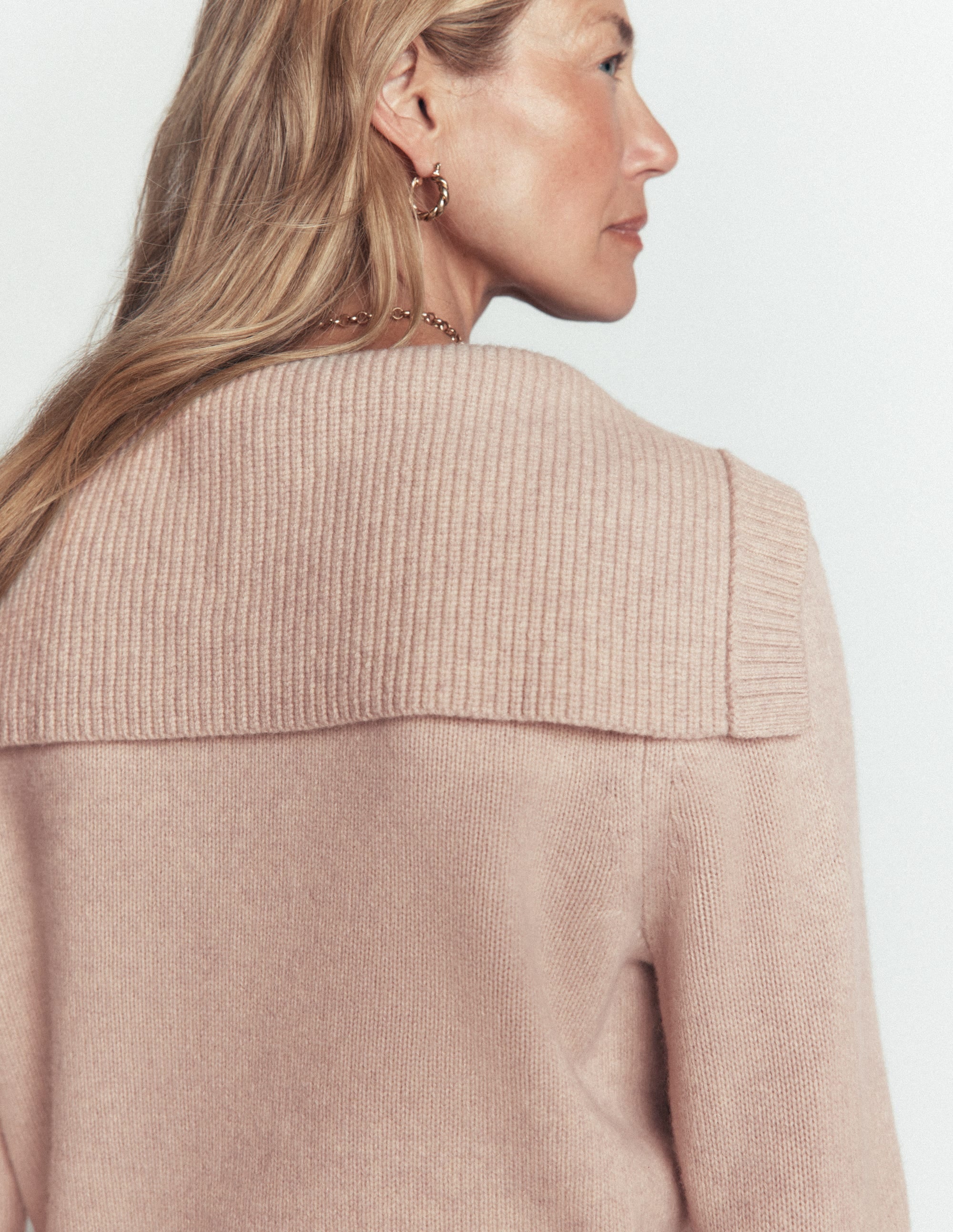 Marta Merino Wool Sailor Top-Barley - Image 2