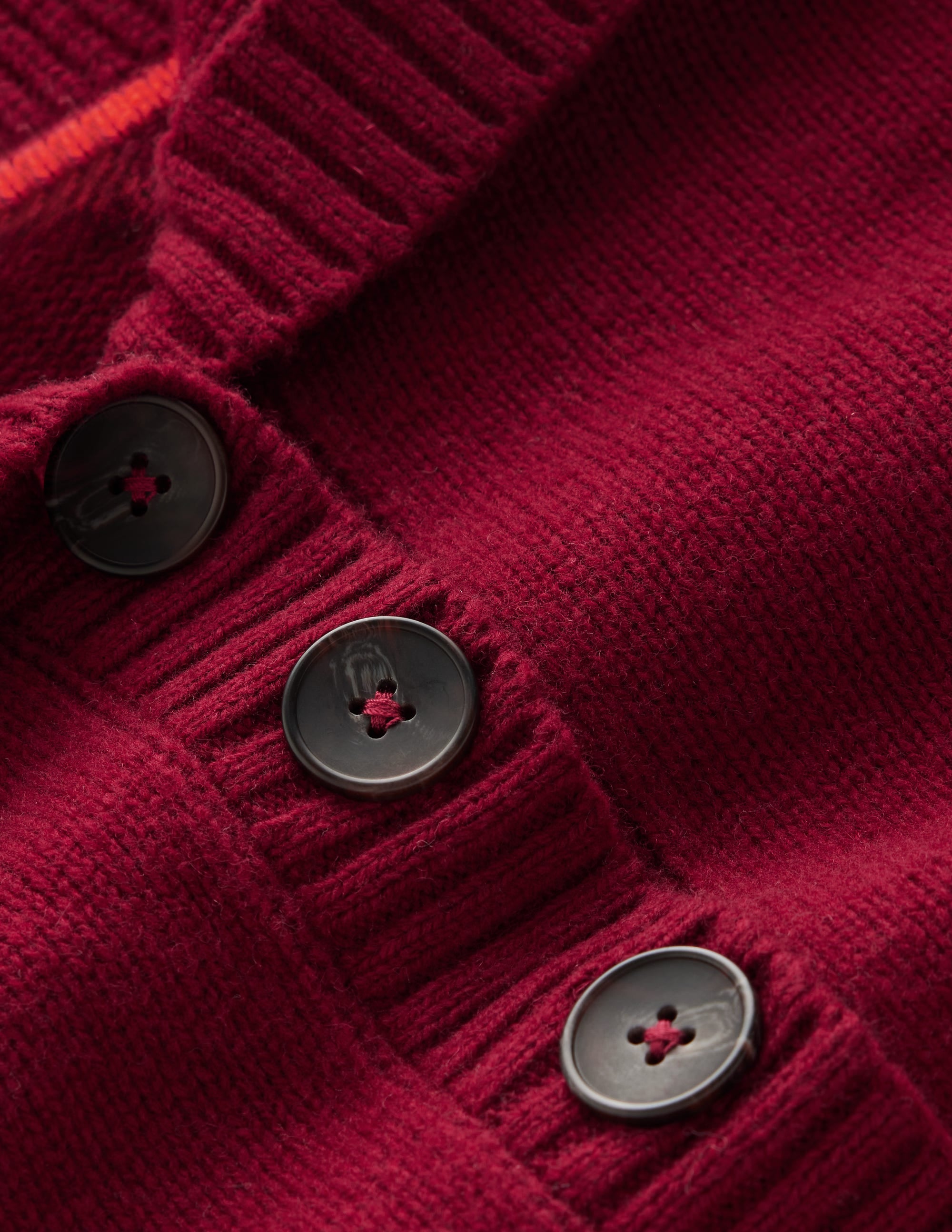 Marta Merino Wool Sailor Top-Pinotage - Image 8