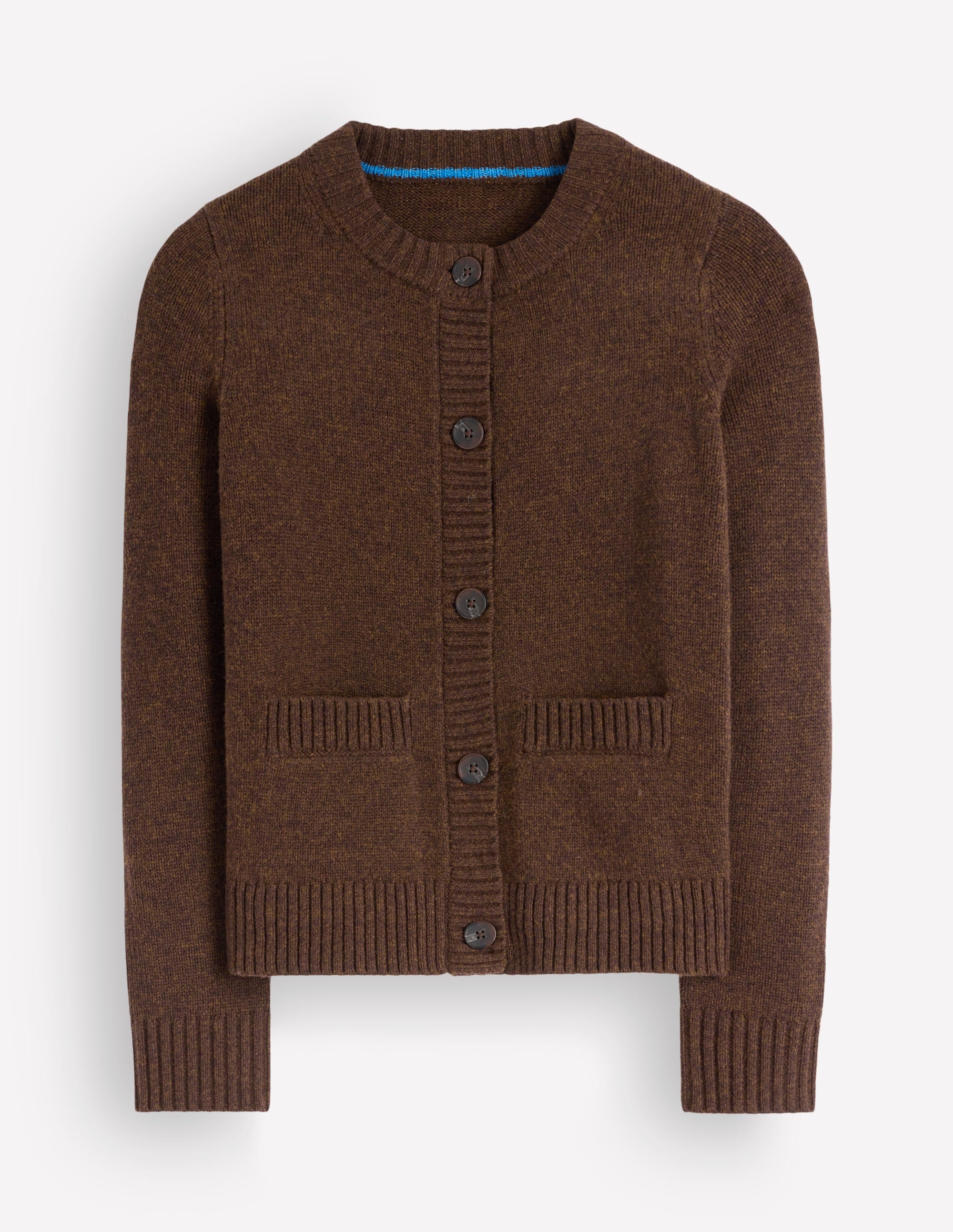 Marta Merino Wool Cardigan-Raw Umber - Image 6