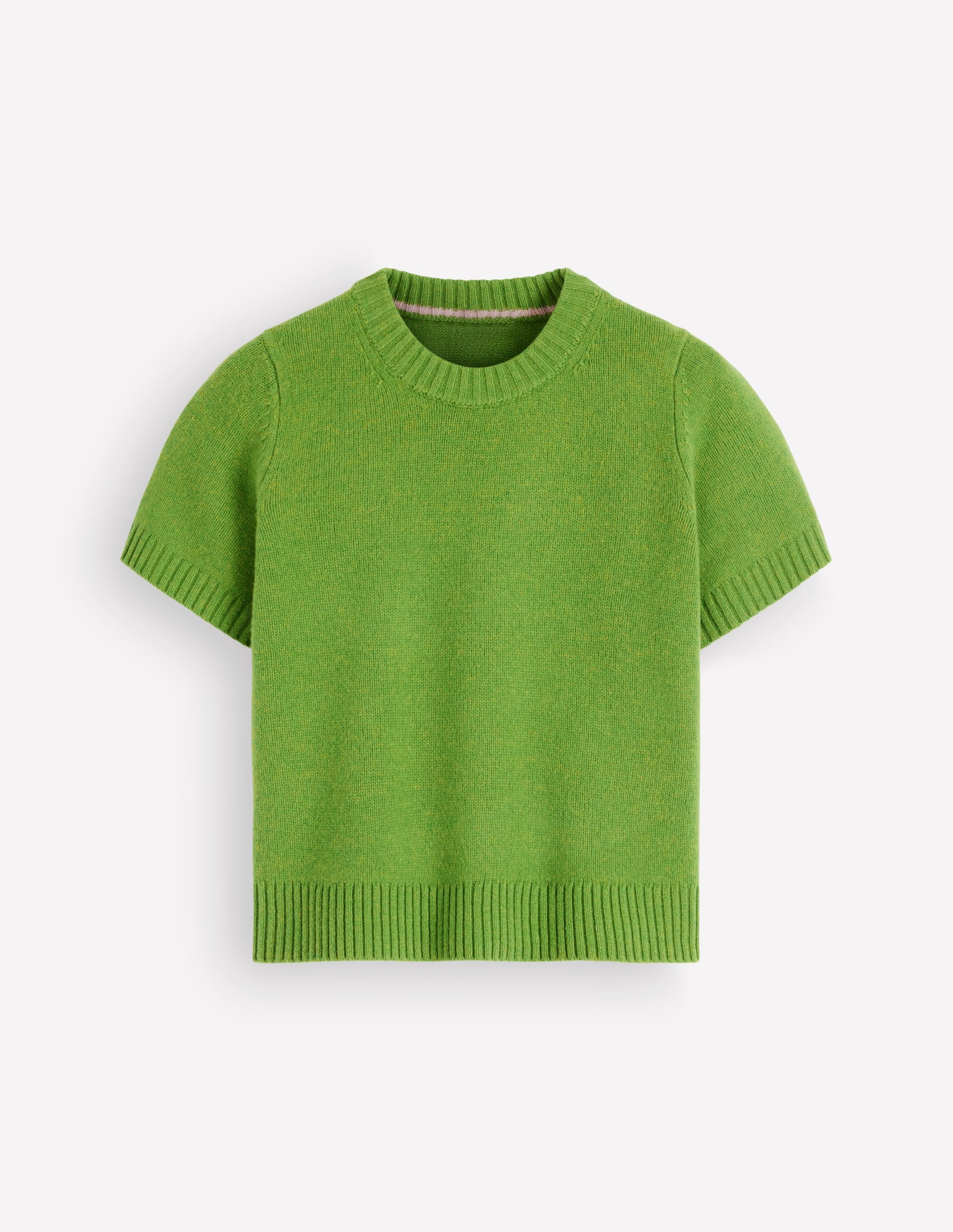 Marta Merino Wool T-shirt-Juicy Apple - Image 6