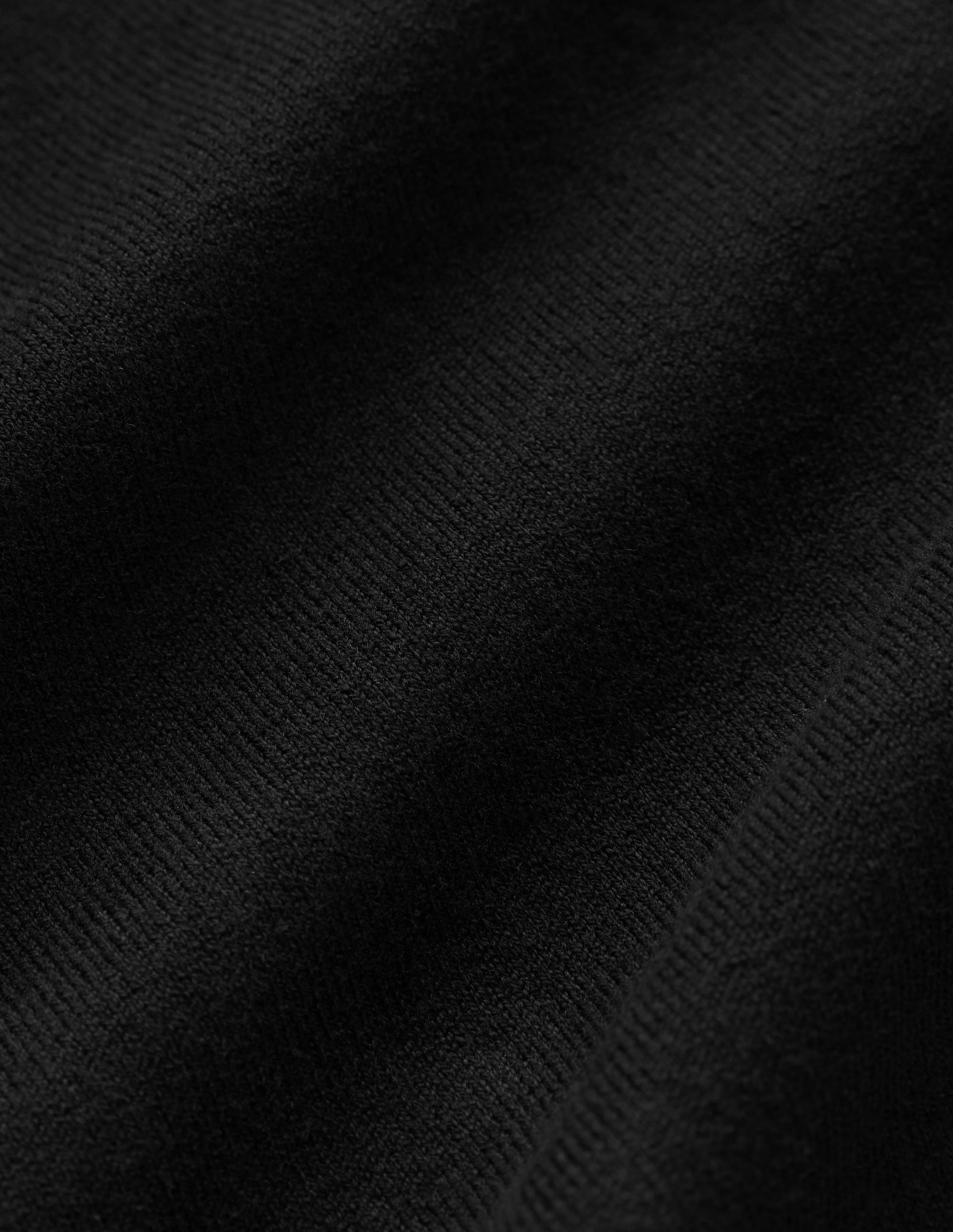 Camilla Roll Neck Jumper-Black - Image 6