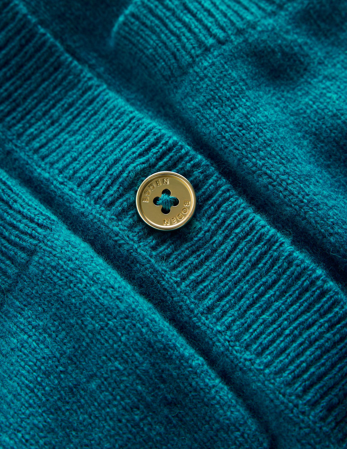 Marianne Merino Wool Cardigan-Storm Blue - Image 5