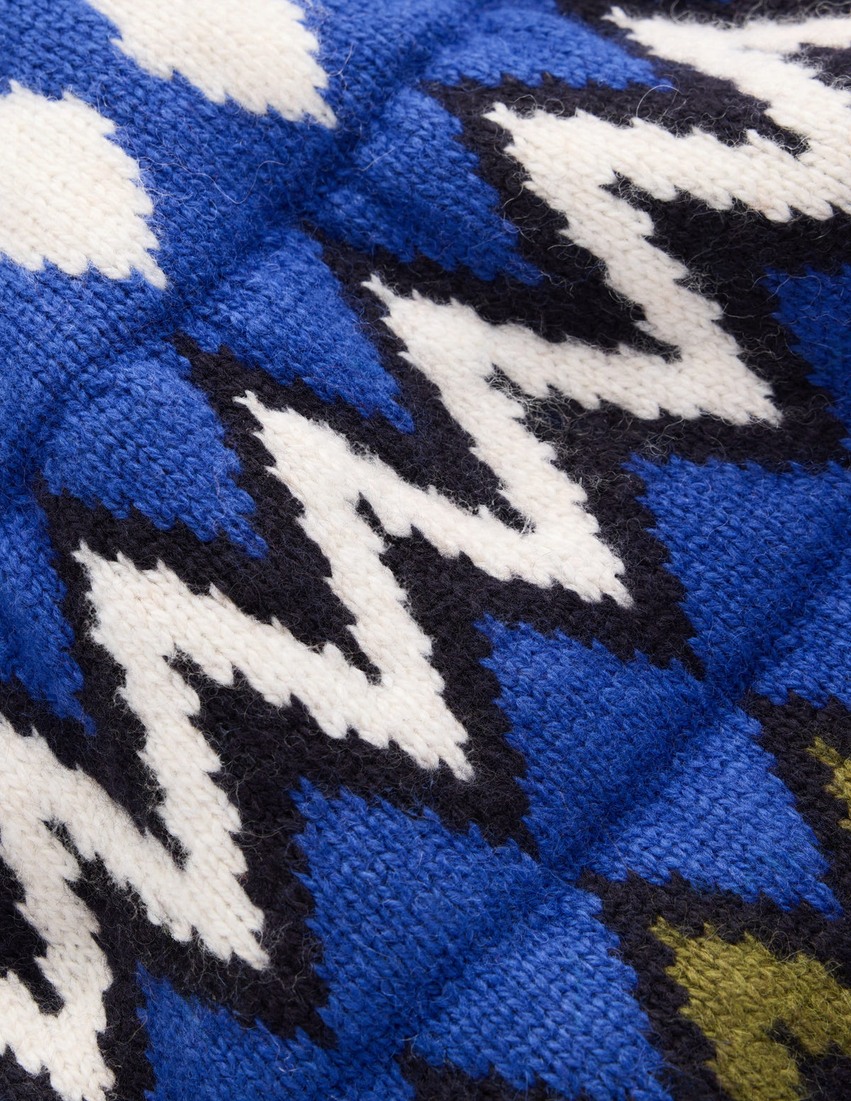 Mae Fair Isle Knitted Jumper-Blue, Fair Isle-8