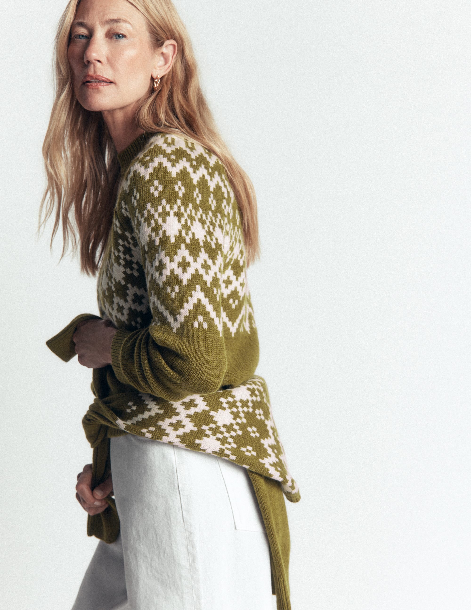 Mae Fair Isle Knitted Jumper-Cross Country - Image 7