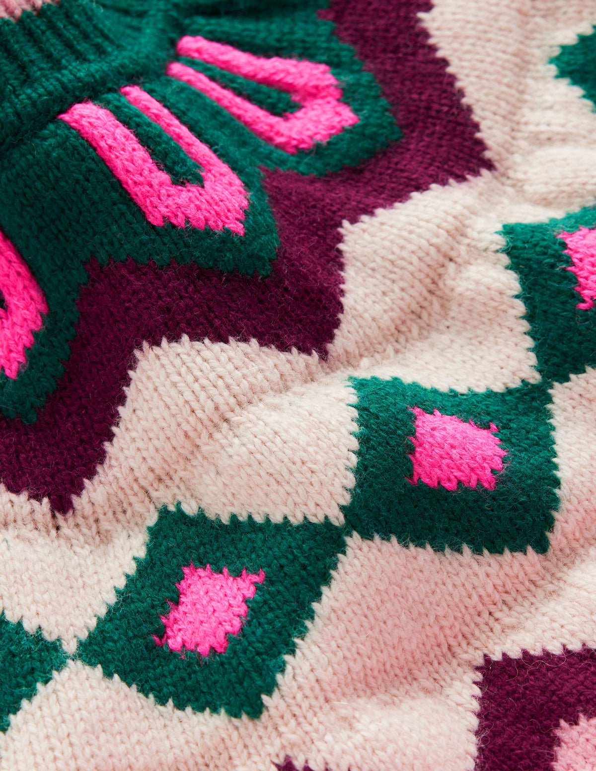 Mae Fair Isle Knitted Jumper-Mink, Fair Isle - Image 8