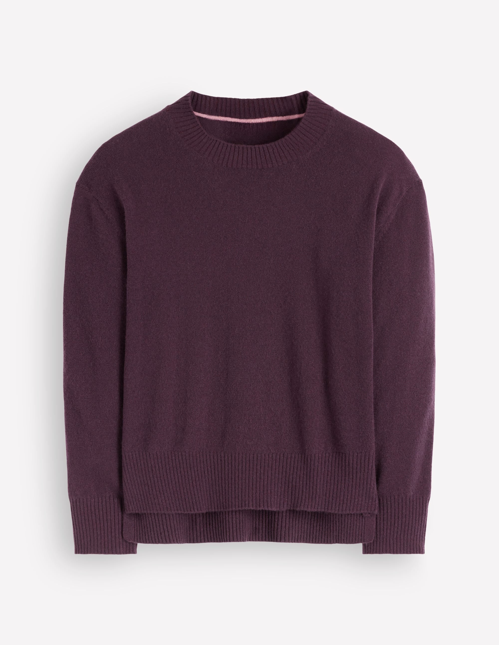 Fay Cashmere Crew Neck Jumper-Winetasting - Image 7