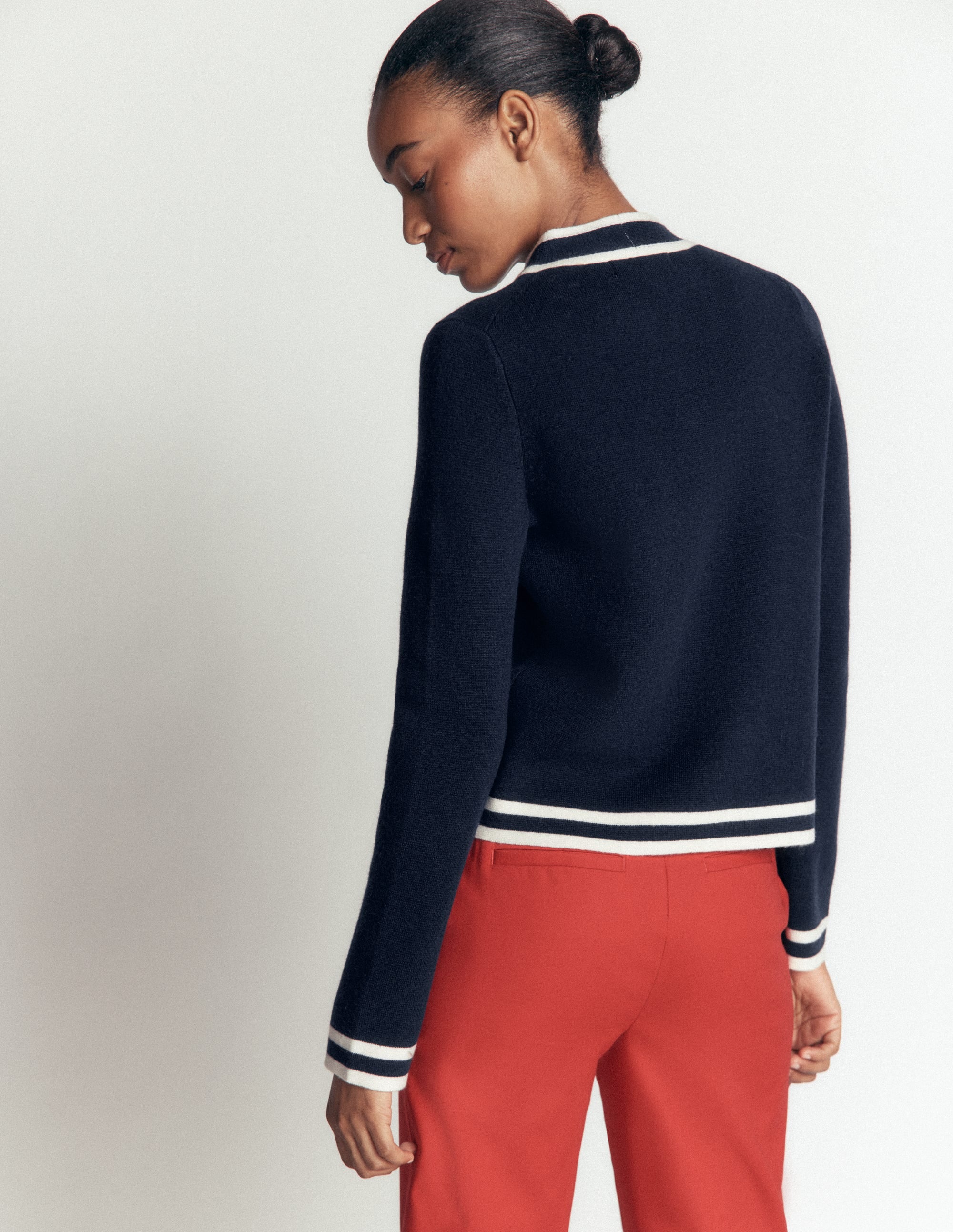 Tie Milano Jacket-Navy - Image 4