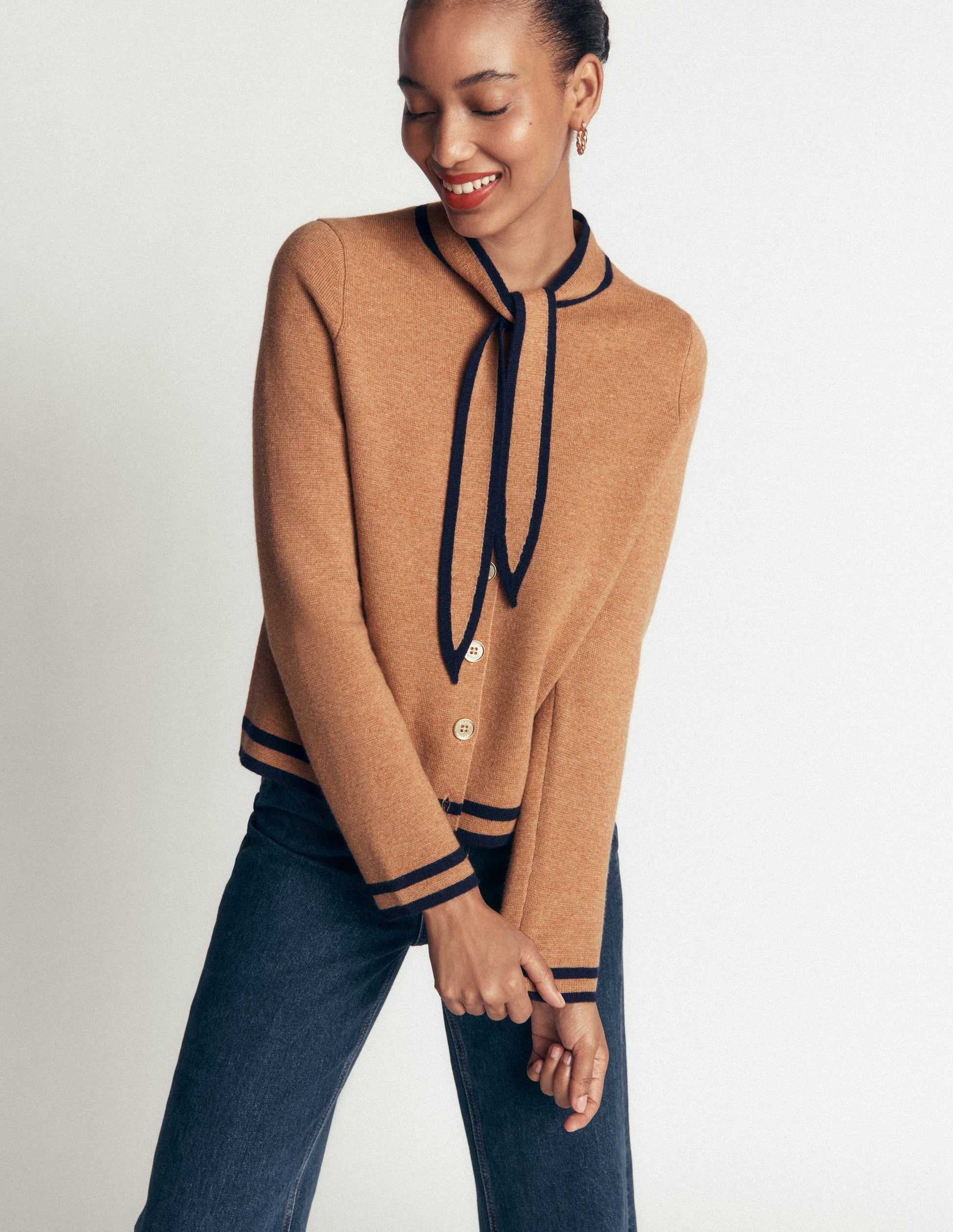 Tie Milano Jacket-Camel-5