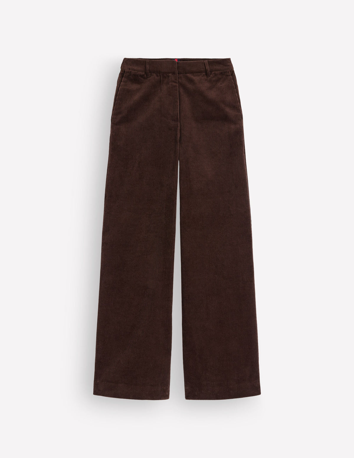Belgravia Chunky Cord Trousers-Bitter Chocolate-6