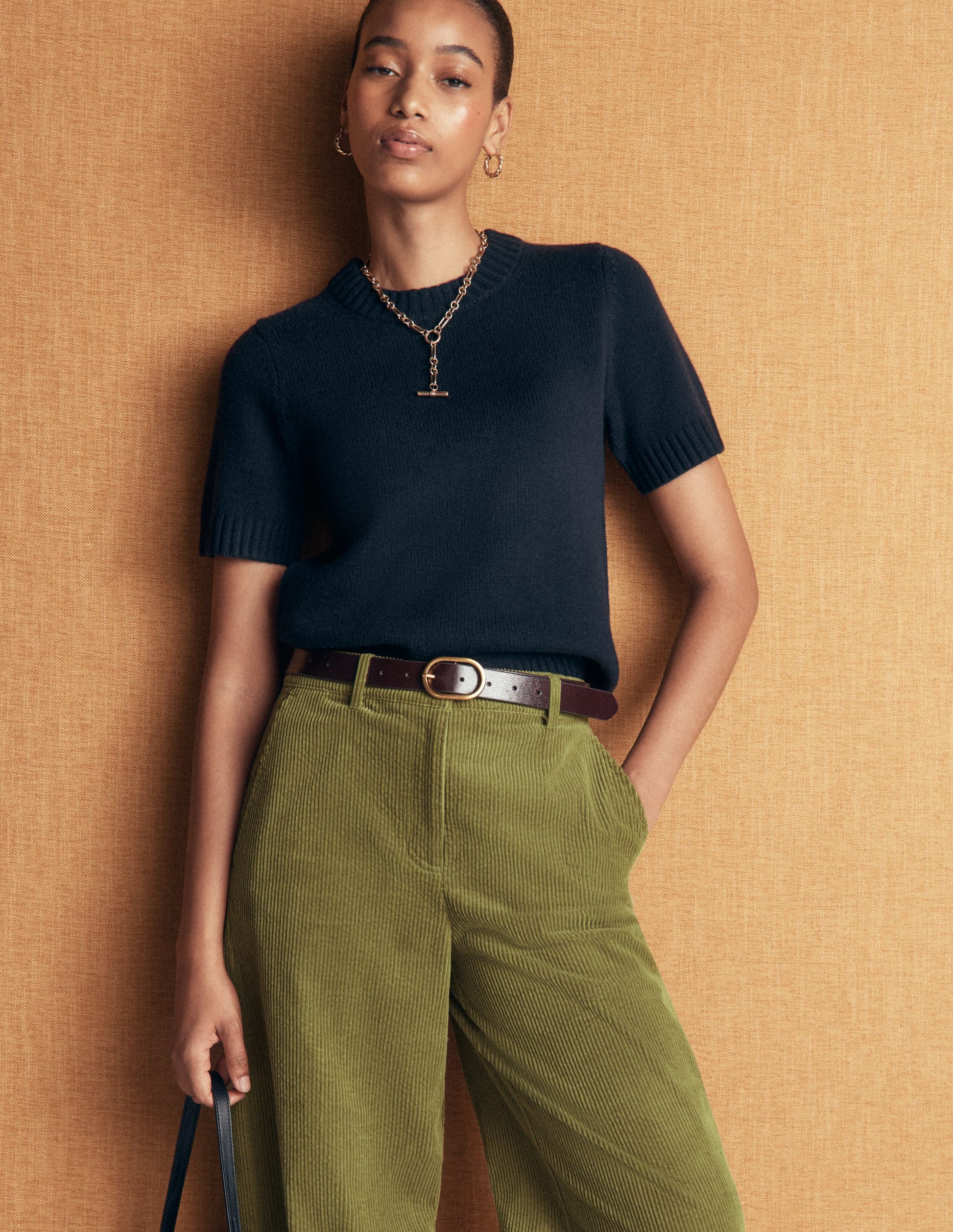 Belgravia Chunky Cord Trousers-Cardamon Seed-6
