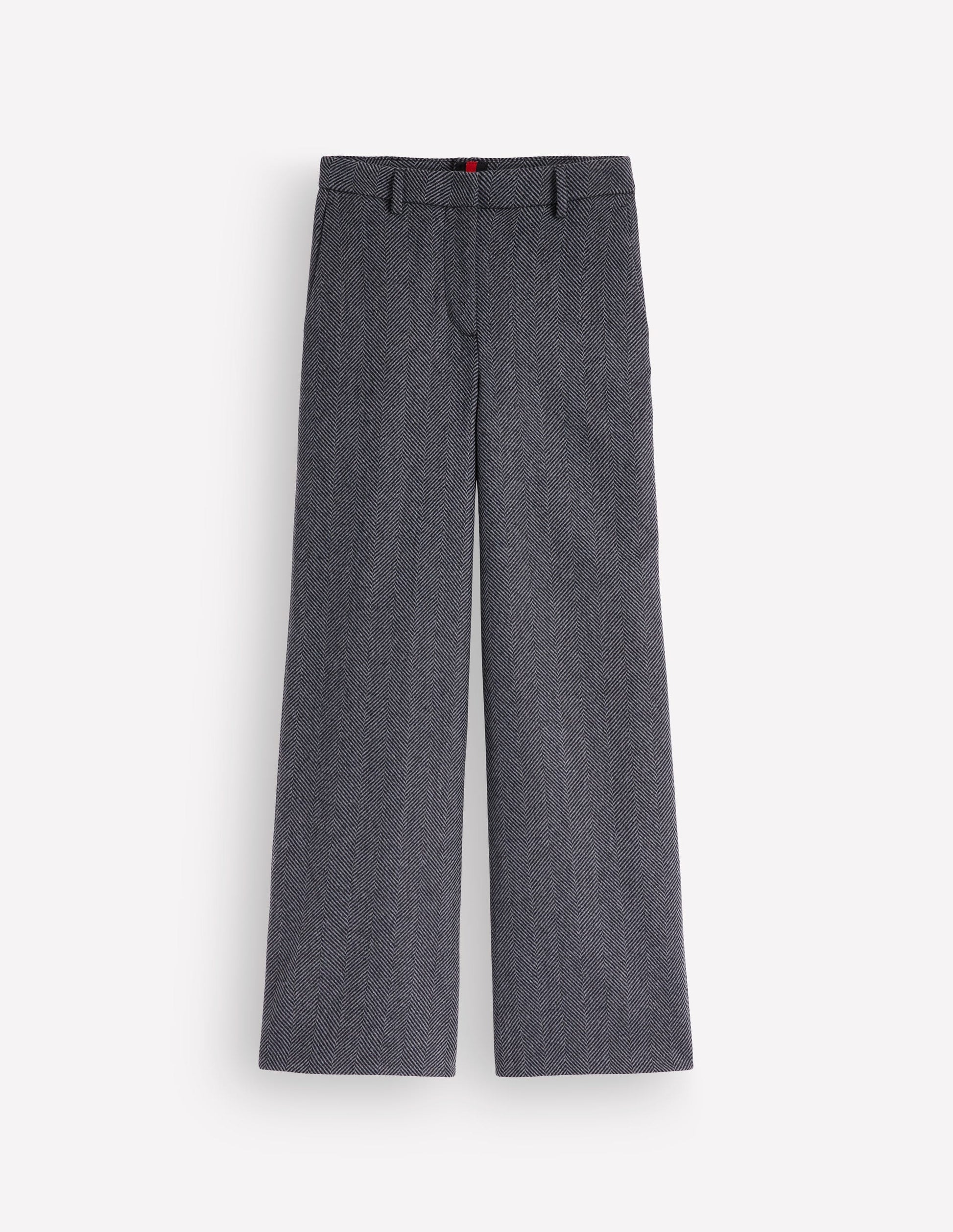 Belgravia Wool Blend Trousers-Blue Herringbone-8