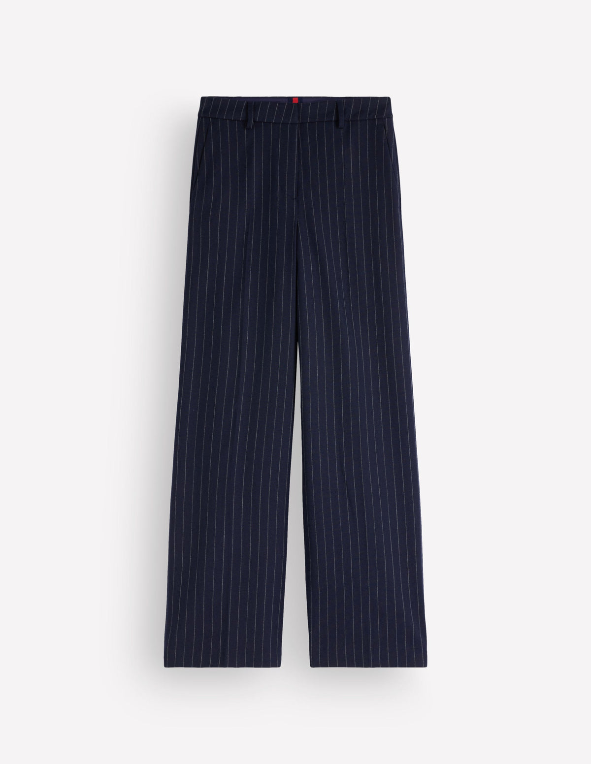 Belgravia Wool Blend Trousers-Navy Pinstripe - Image 8