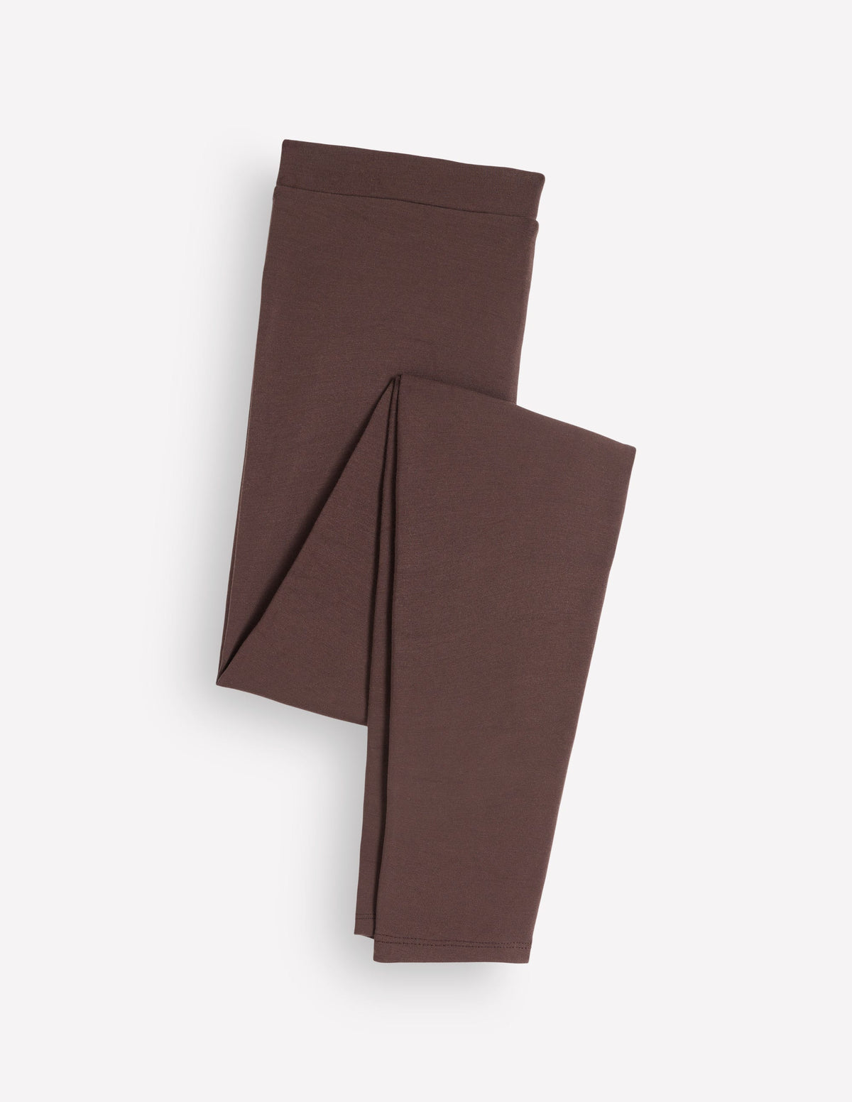 High Rise Jersey Leggings-Bitter Chocolate - Image 6