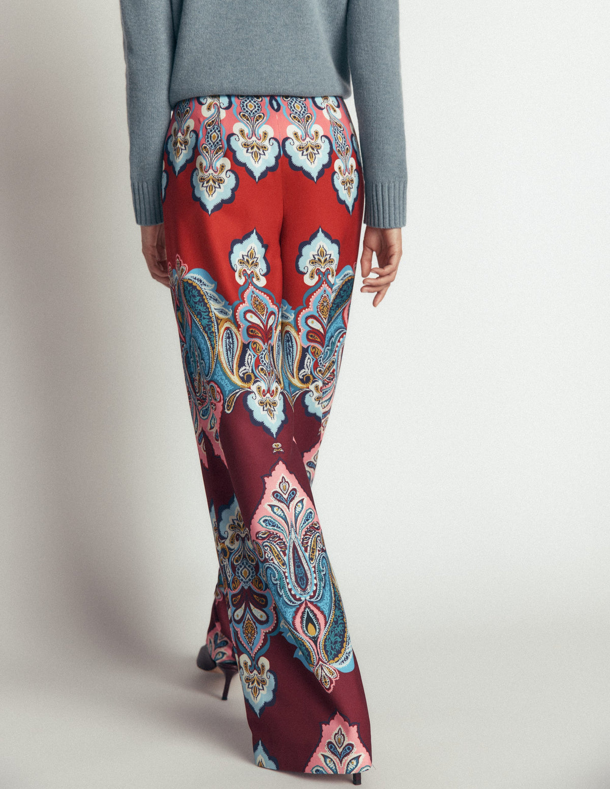 Belgravia Occasion Trousers-Multi, Popping Paisley - Image 3