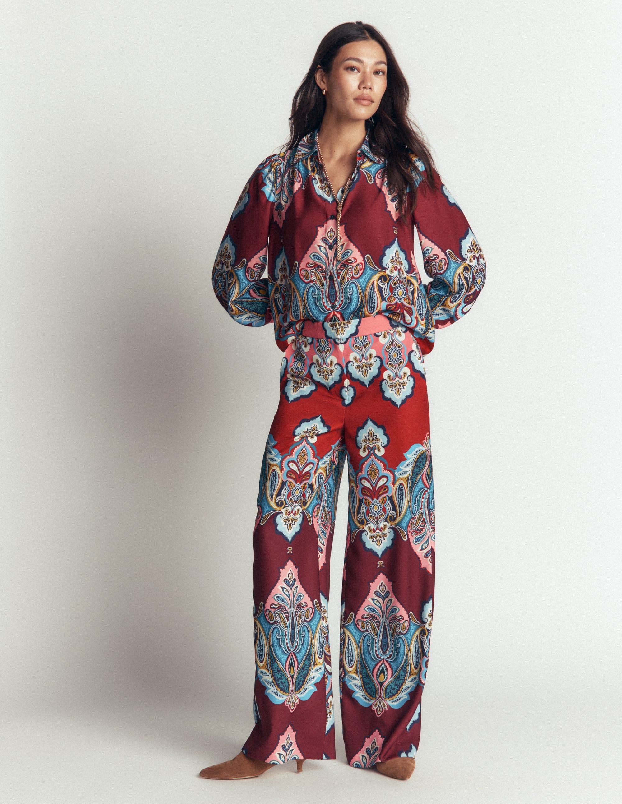 Belgravia Occasion Trousers-Multi, Popping Paisley - Image 7