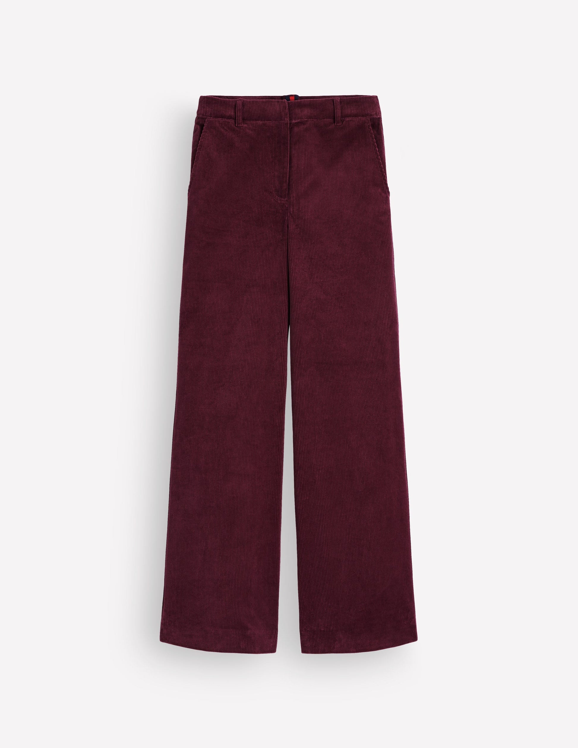 Belgravia Cord Trousers-Dark Crimson-8