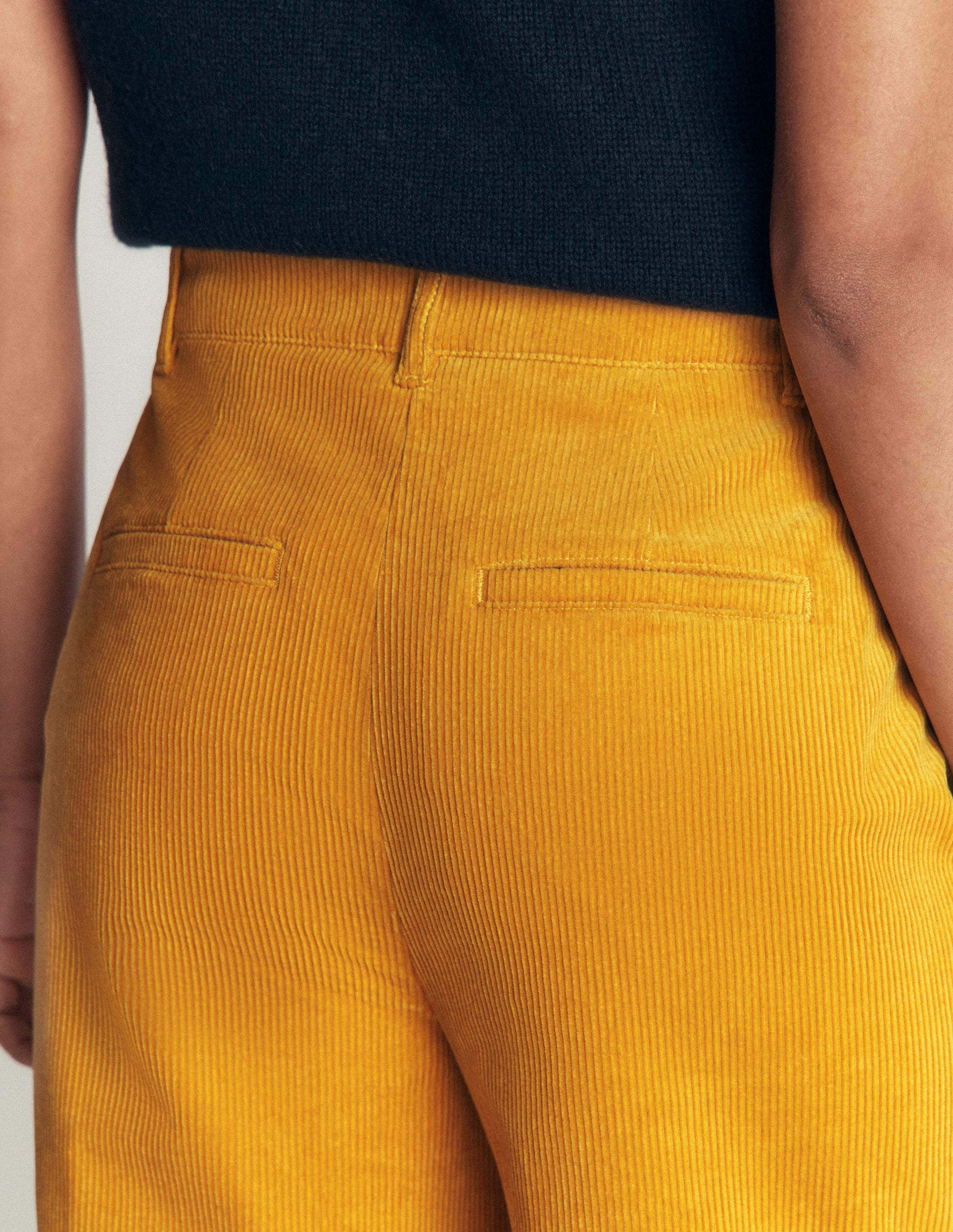 Belgravia Cord Trousers-Golden Rye-3