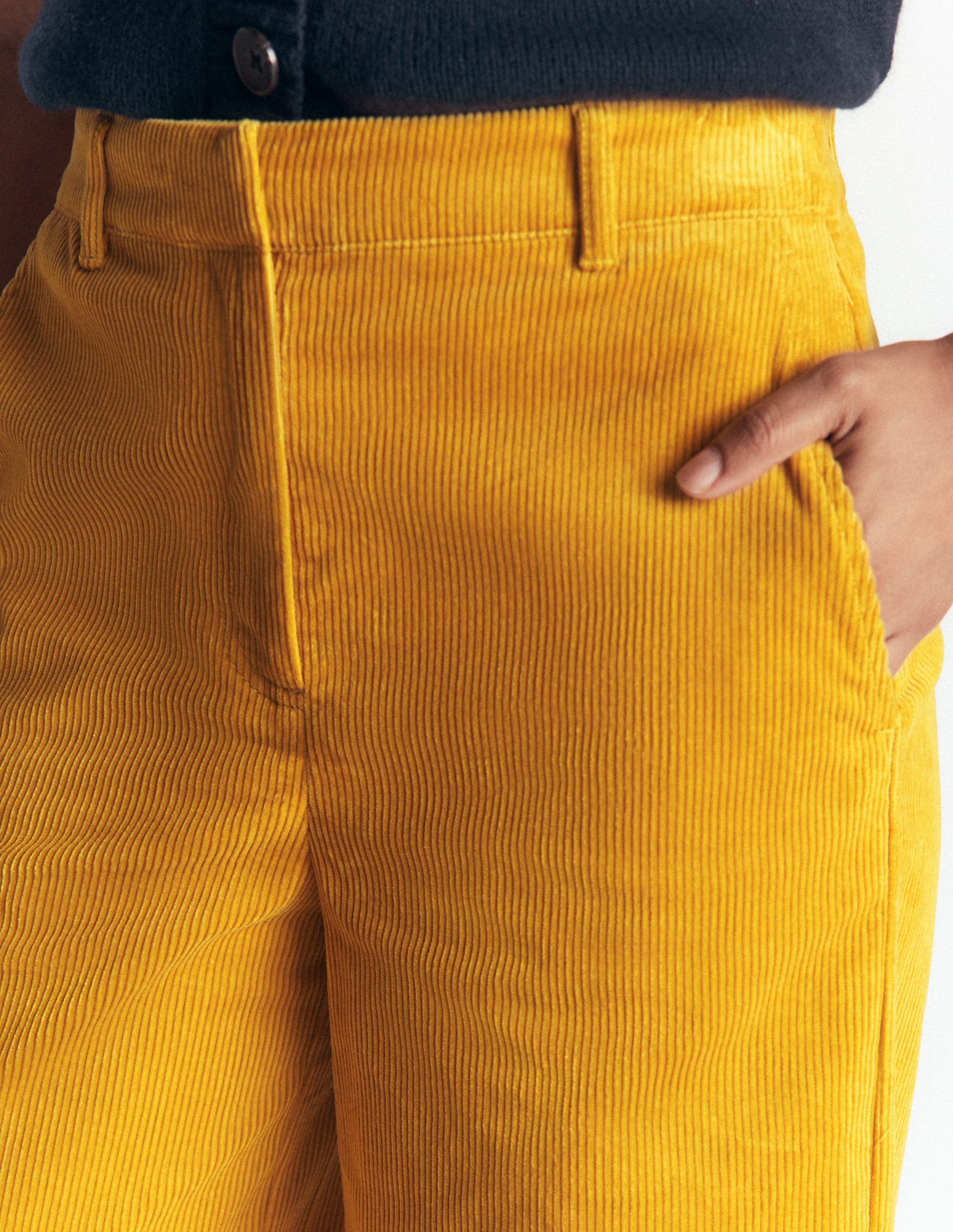 Belgravia Cord Trousers-Golden Rye-7