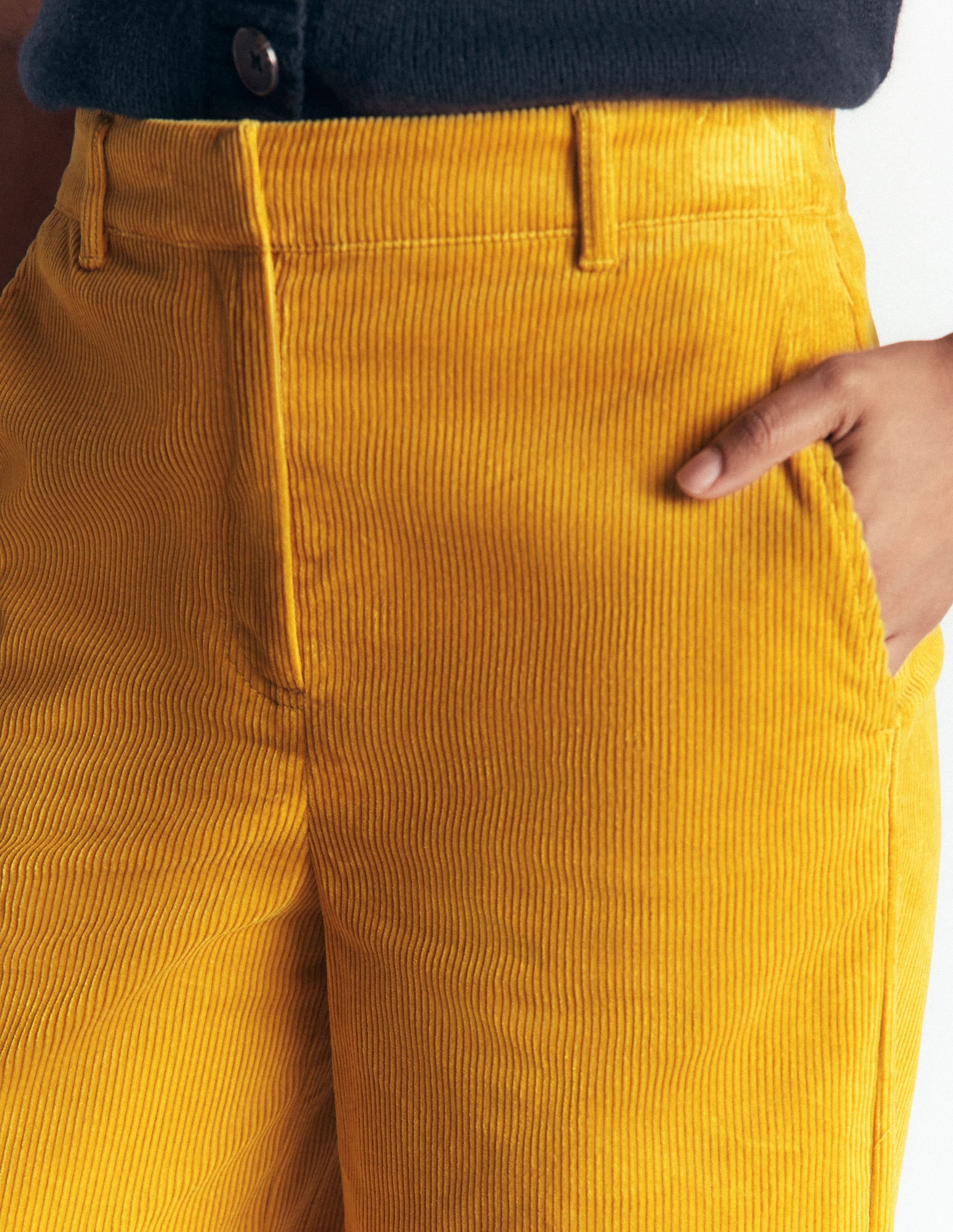 Belgravia Cord Trousers-Golden Rye - Image 7