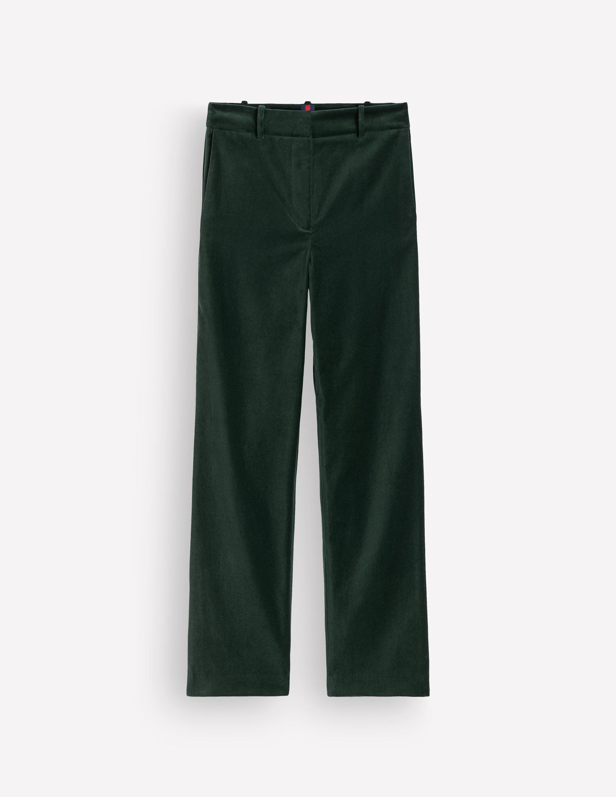 Canonbury Velvet Trousers-Midnight Emerald-7