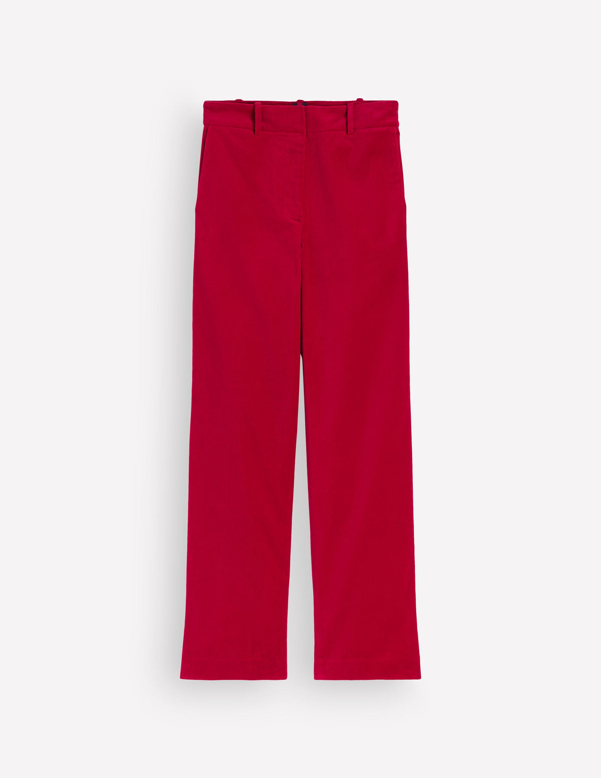 Canonbury Velvet Trousers-Savvy Red-7