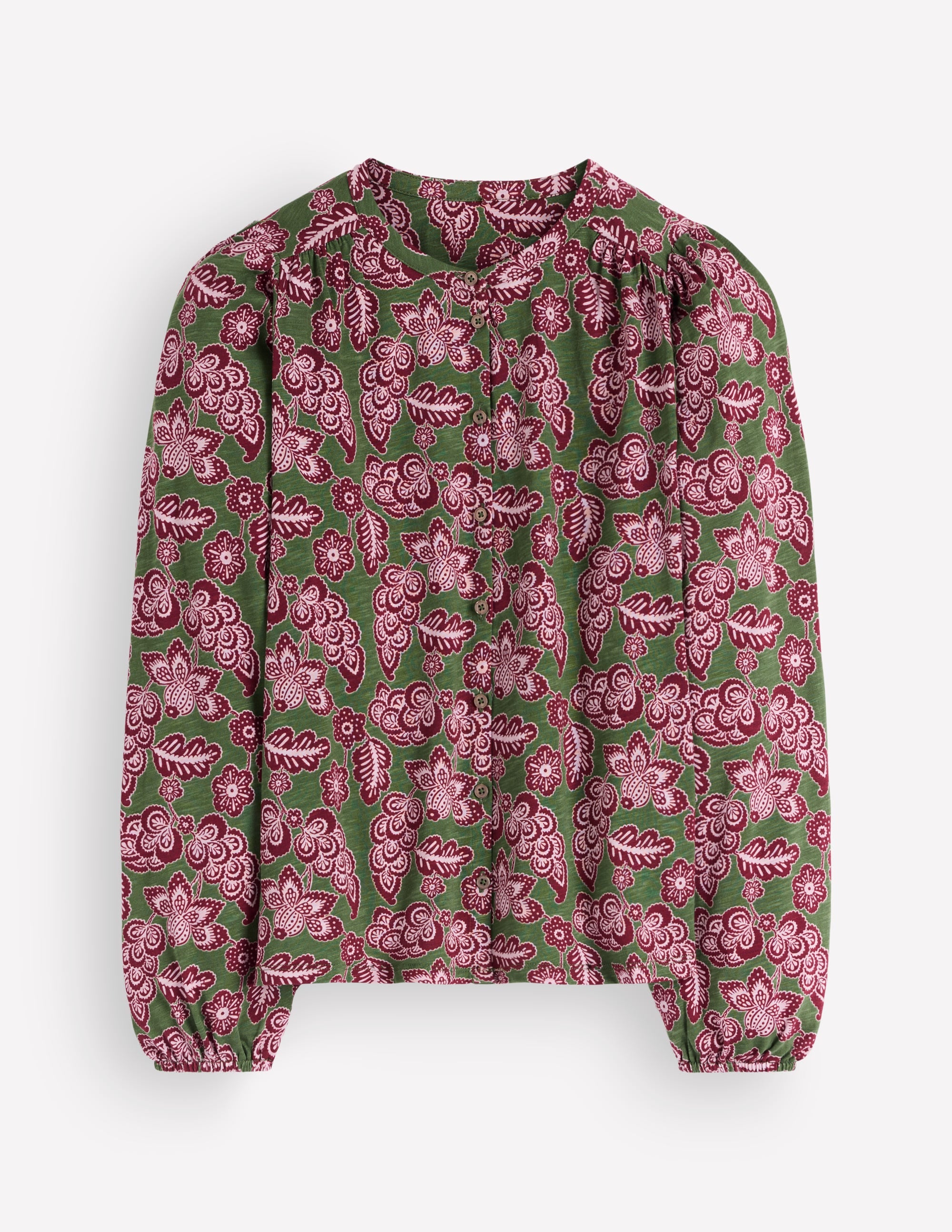 Ara Jersey Shirt-Chive, Tickled Meadows - Image 6