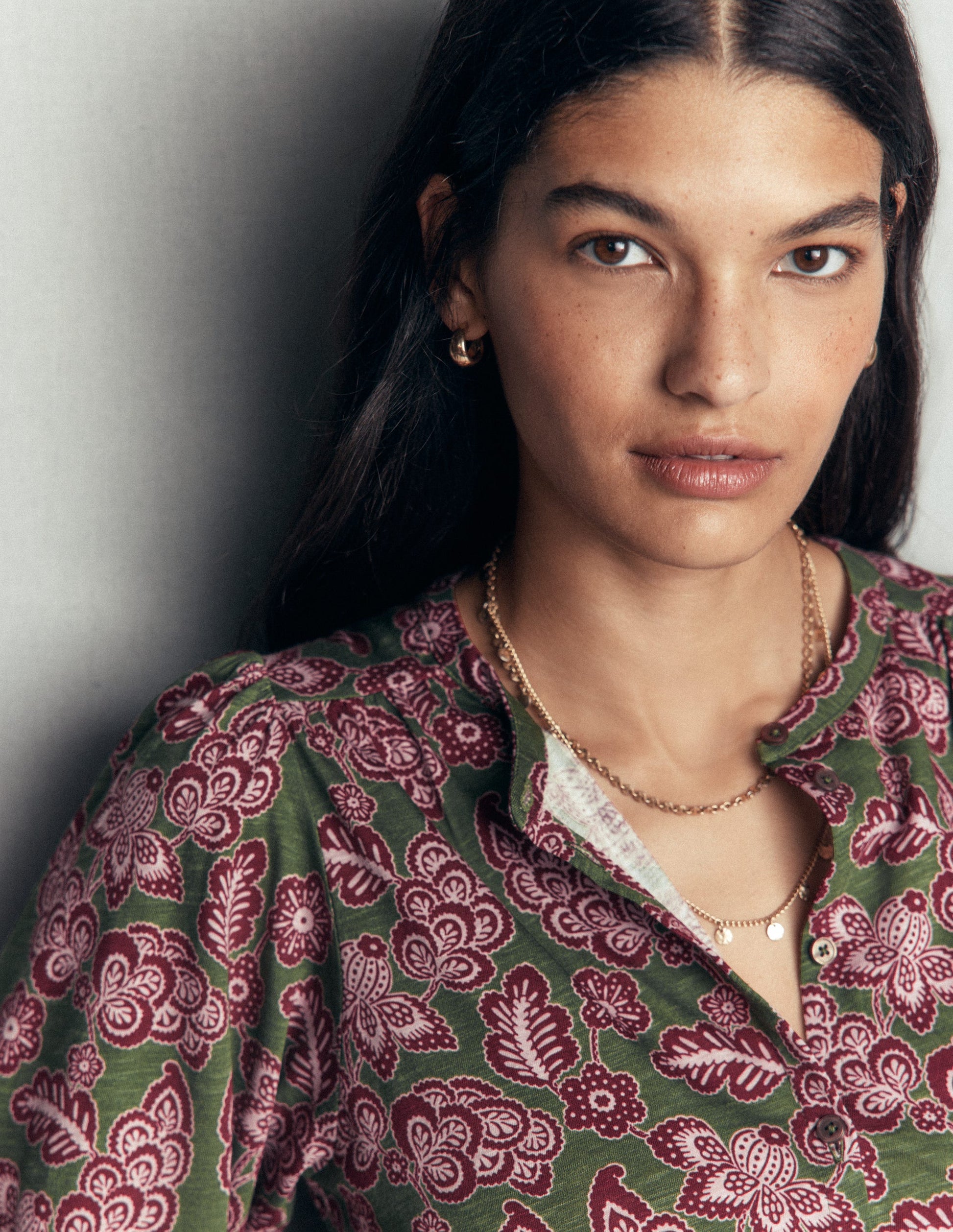 Ara Jersey Shirt-Chive, Tickled Meadows-5