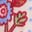 Violet Cotton Top-Soft Cream, Floral Heart Vine