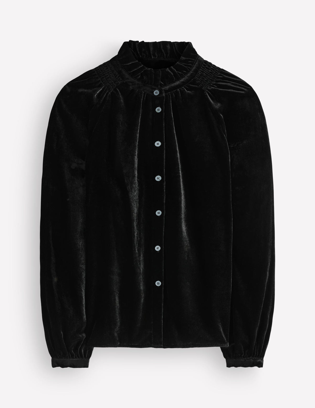 Erica Frill Velvet Top-Black-5