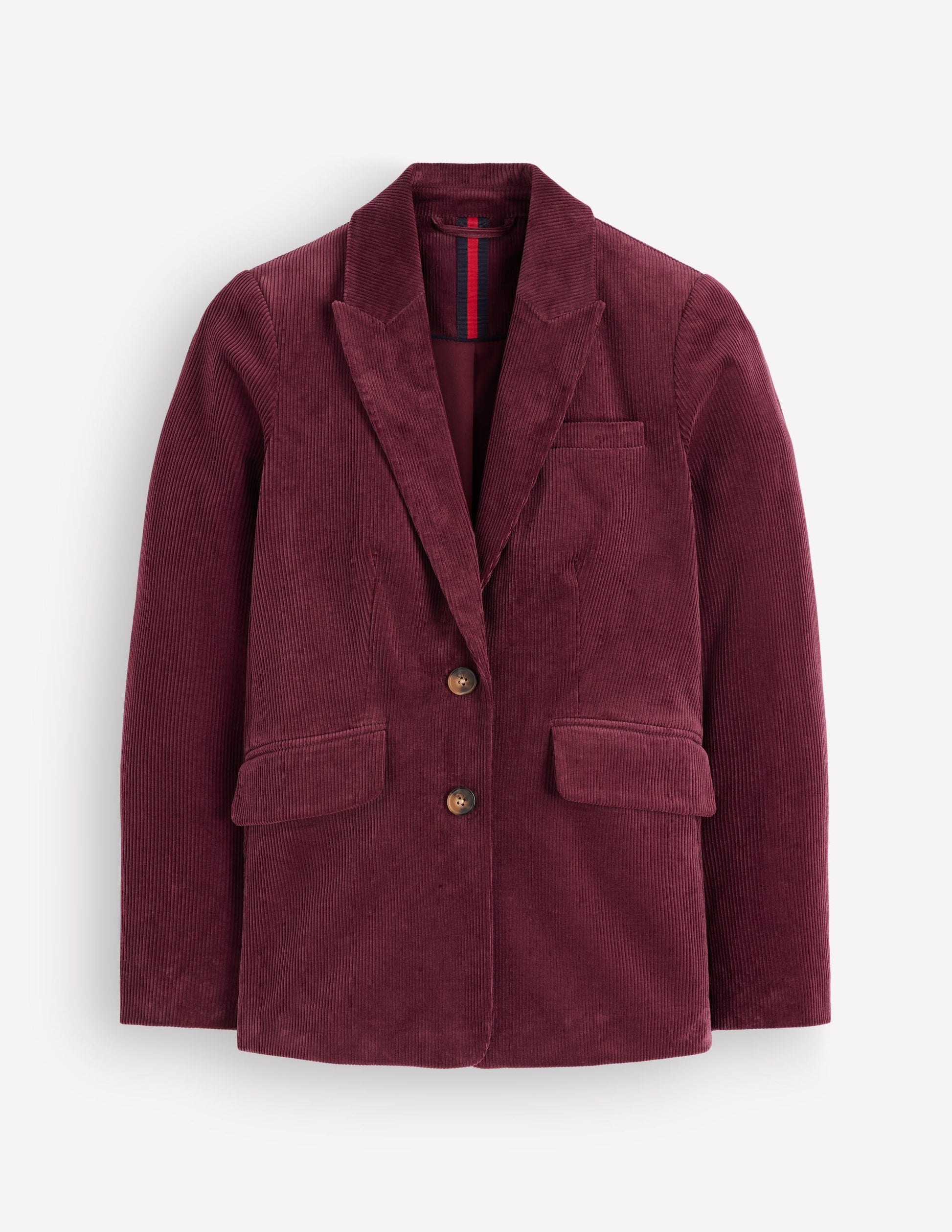 Stamford Cord Blazer-Dark Crimson-7