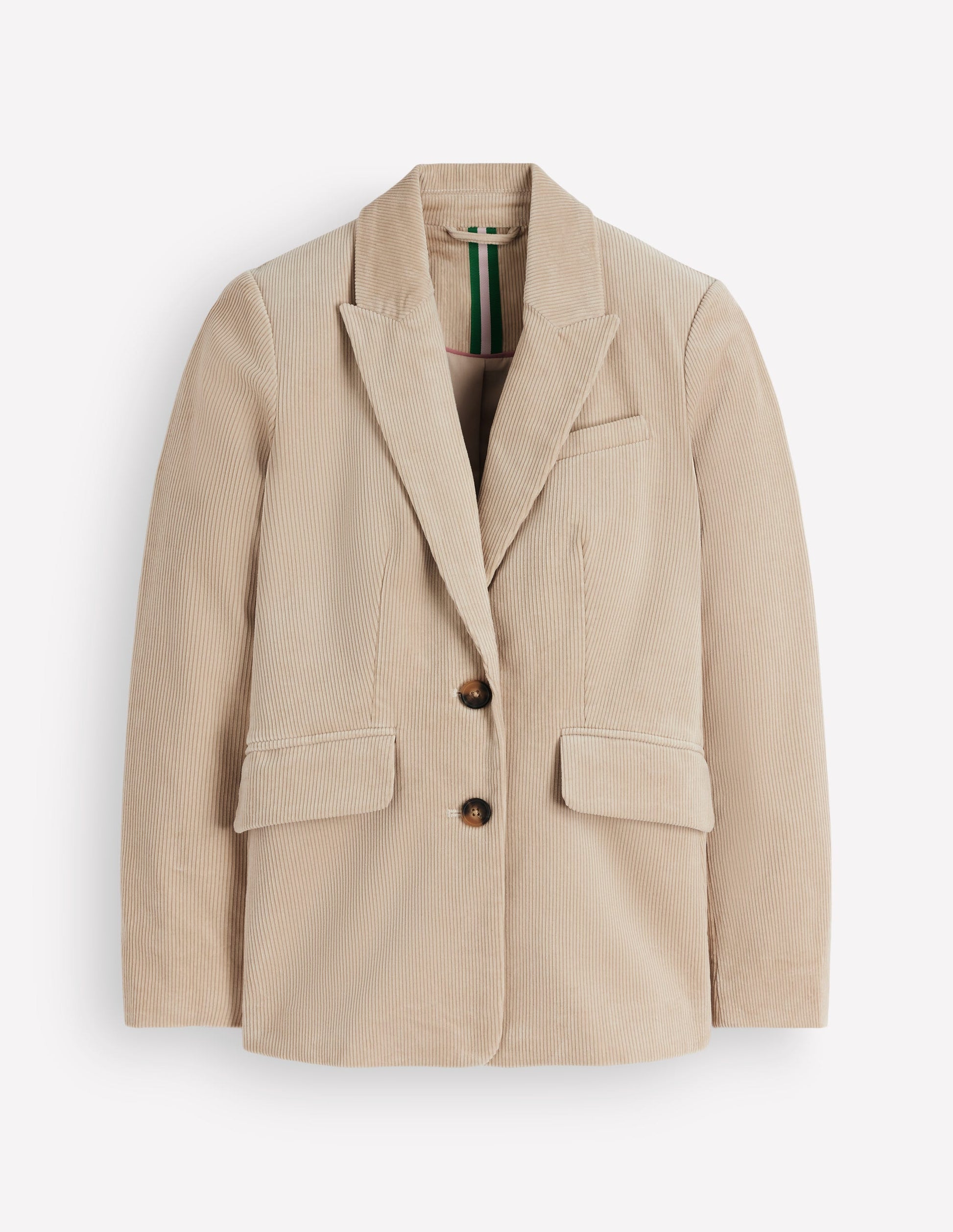 Stamford Cord Blazer-Latte-10