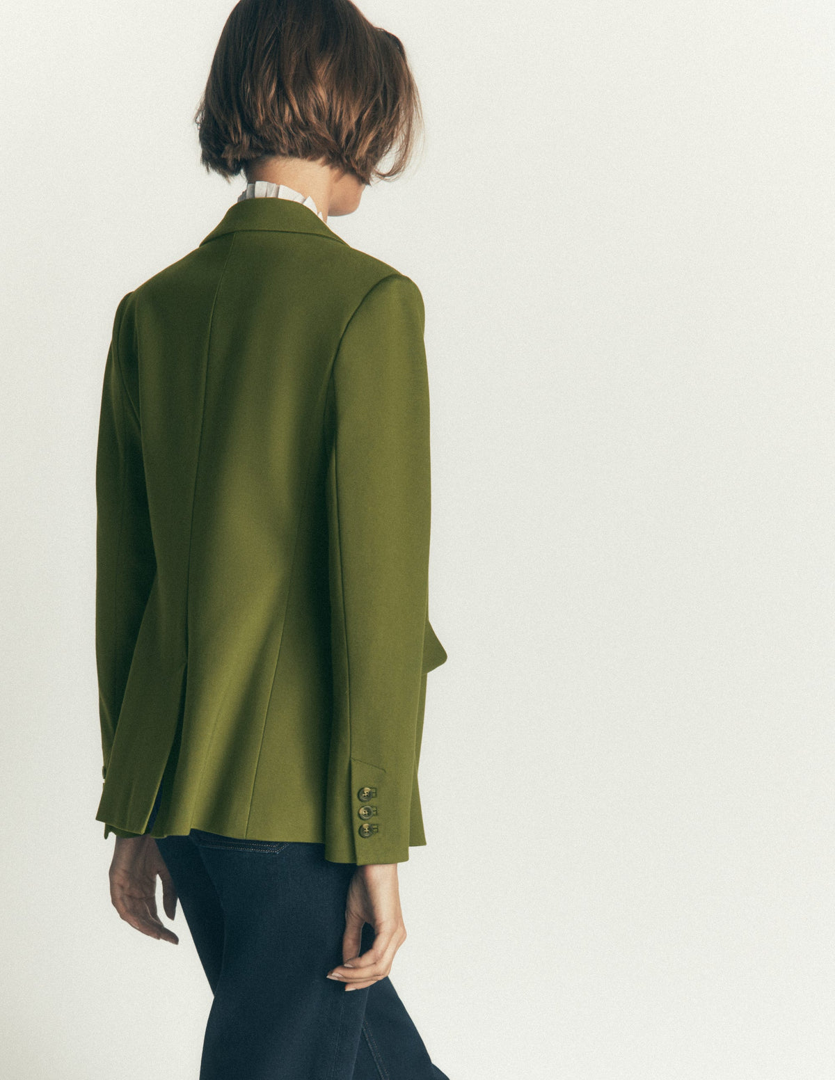 Stamford Ponte Blazer-Forest Green - Image 3