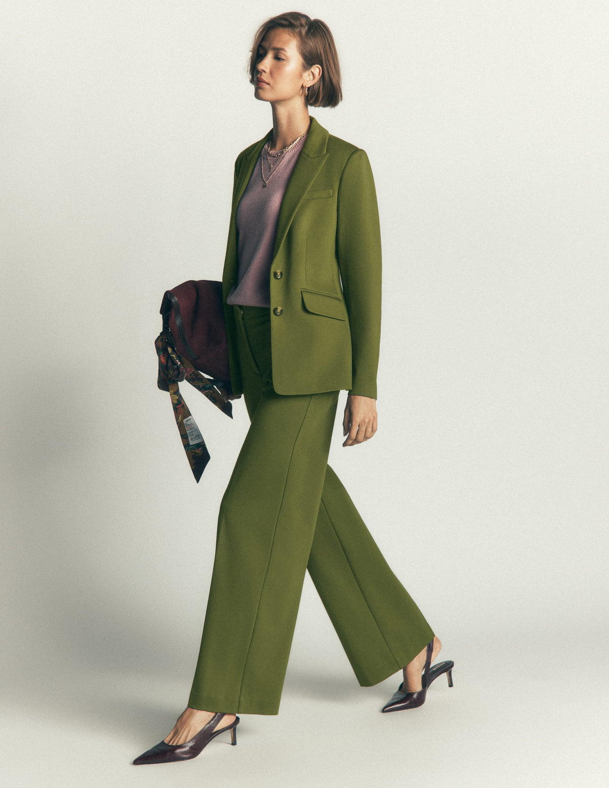 Stamford Ponte Blazer-Forest Green - Image 4