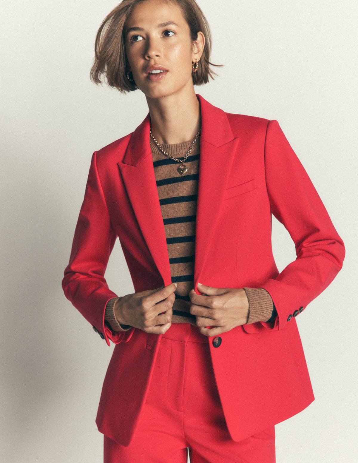 Stamford Ponte Blazer-Royal Red - Image 1