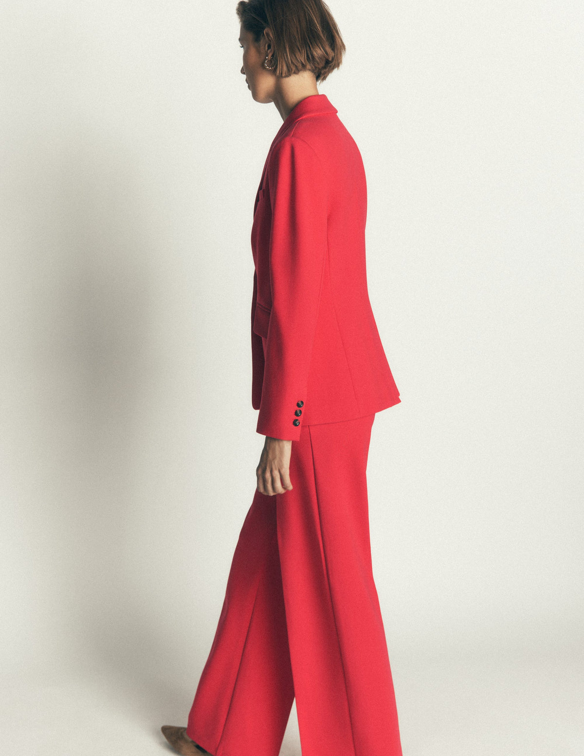 Stamford Ponte Blazer-Royal Red - Image 3