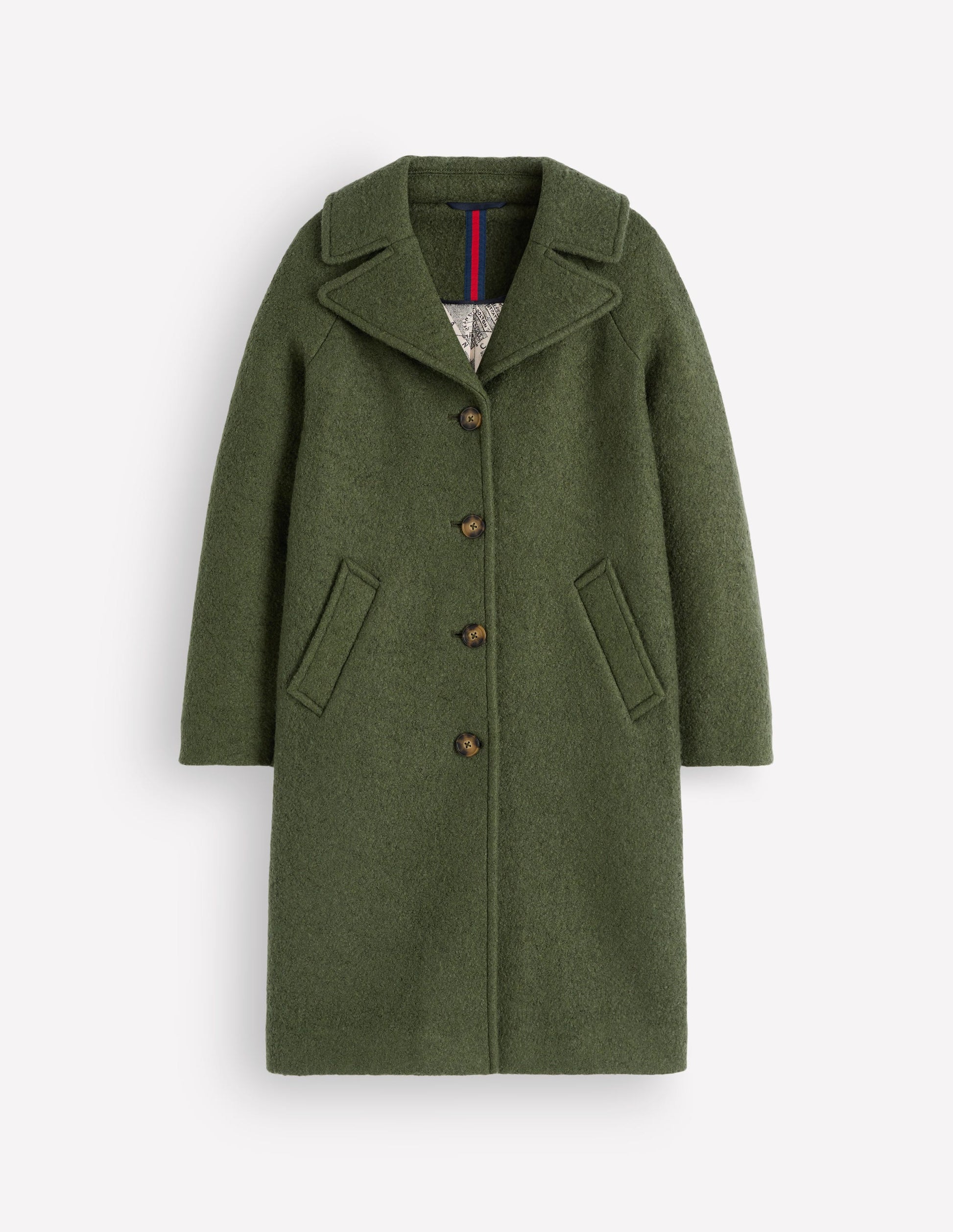 Cotswold Wool Coat-Hunter Green-6