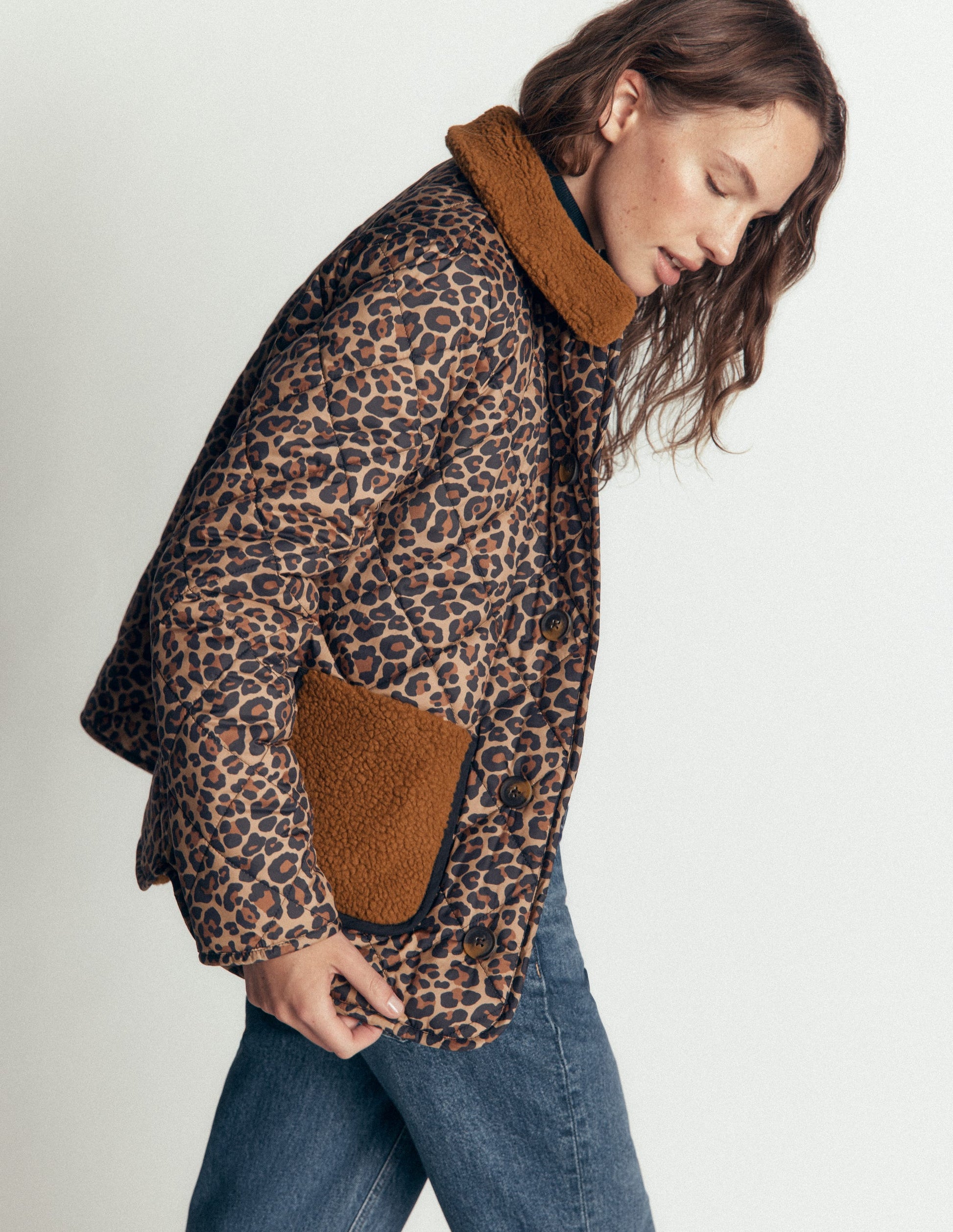 Reversible Borg Mix Coat-Leopard-3