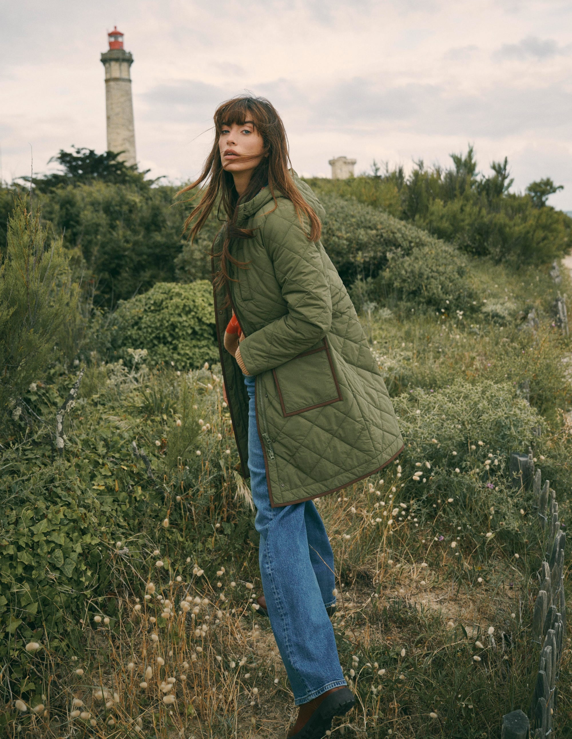 Quilted 4-in-1 Parka-Woodland Green - Image 1