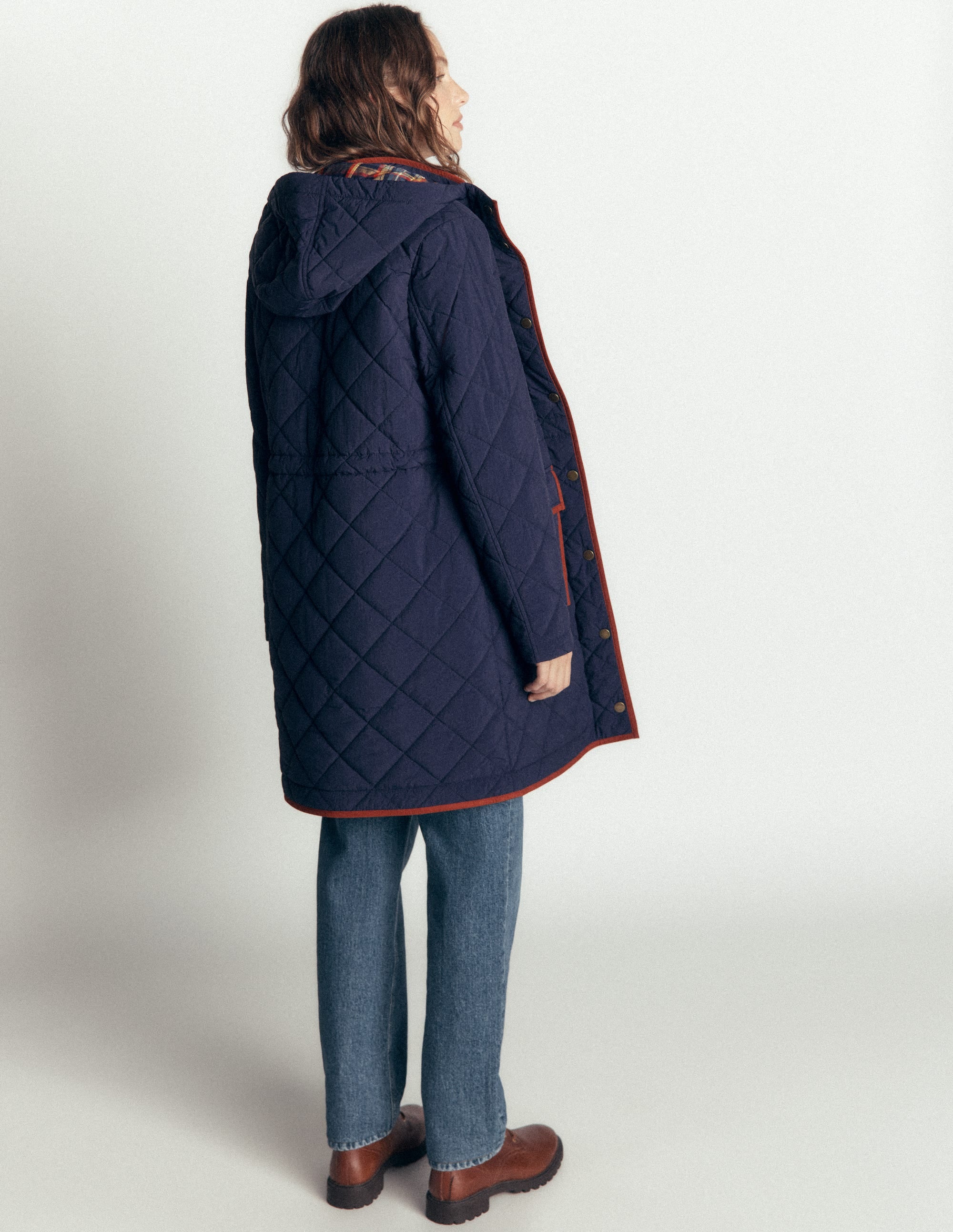 Quilted 4-in-1 Parka-Navy - Image 3