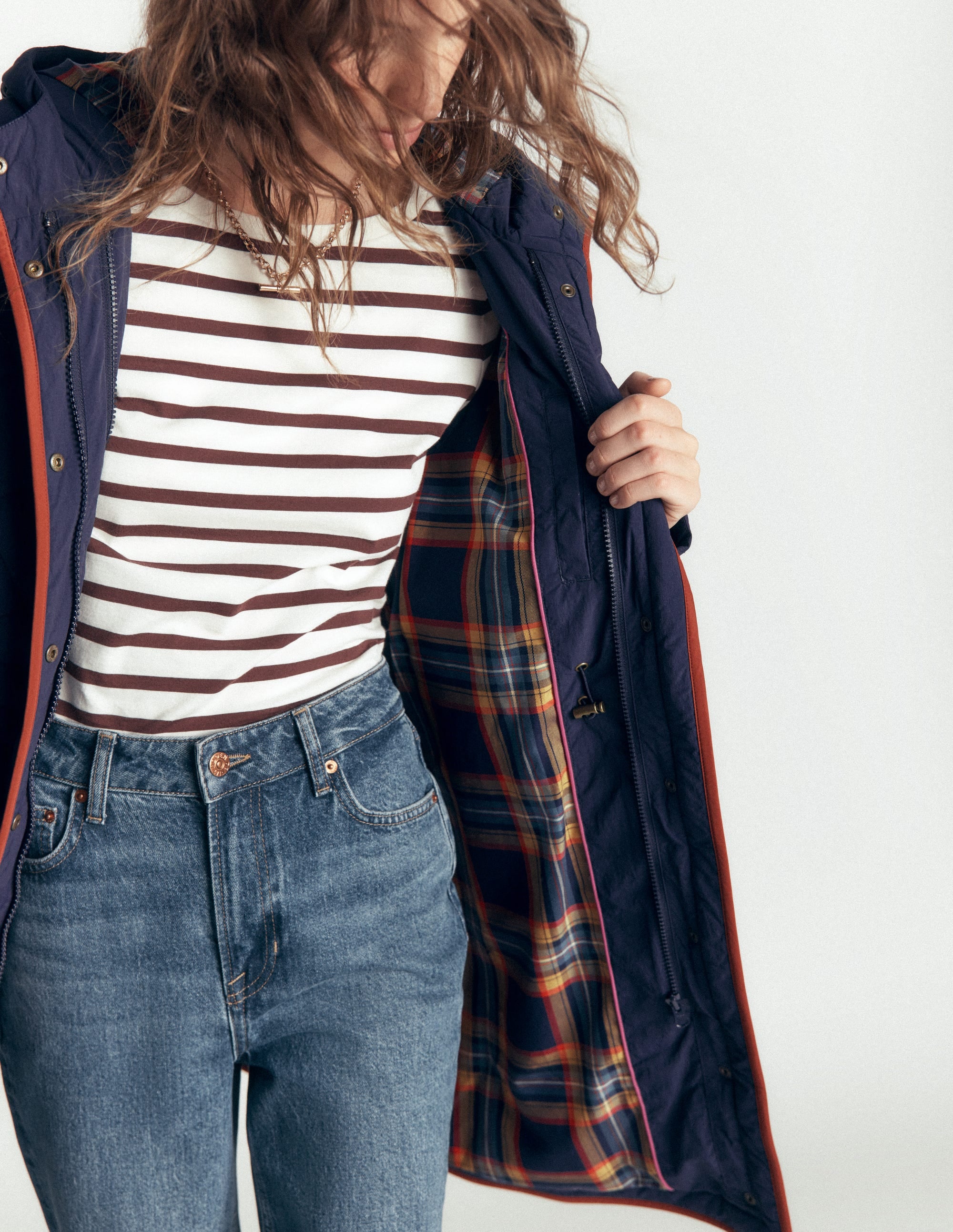 Quilted 4-in-1 Parka-Navy - Image 6