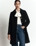 Aylesford Wool Coat-Black