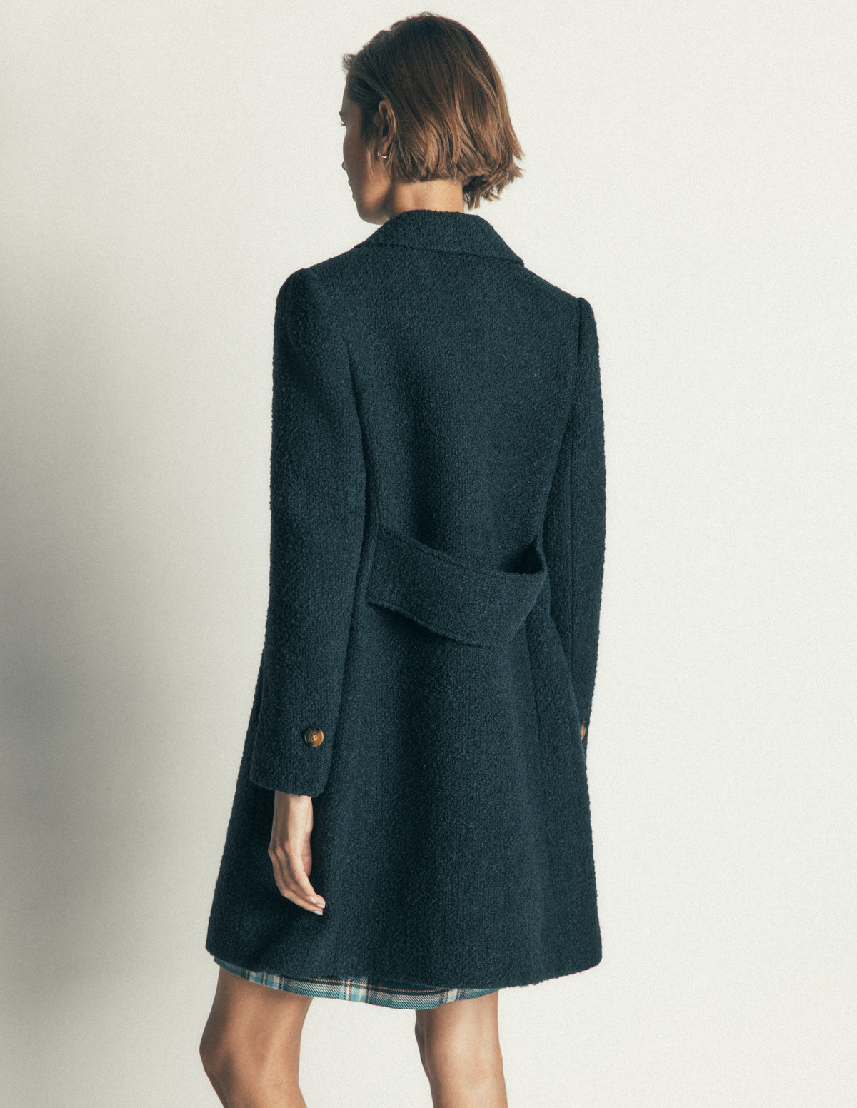 Aylesford Wool Coat-Teal Ocean - Image 3