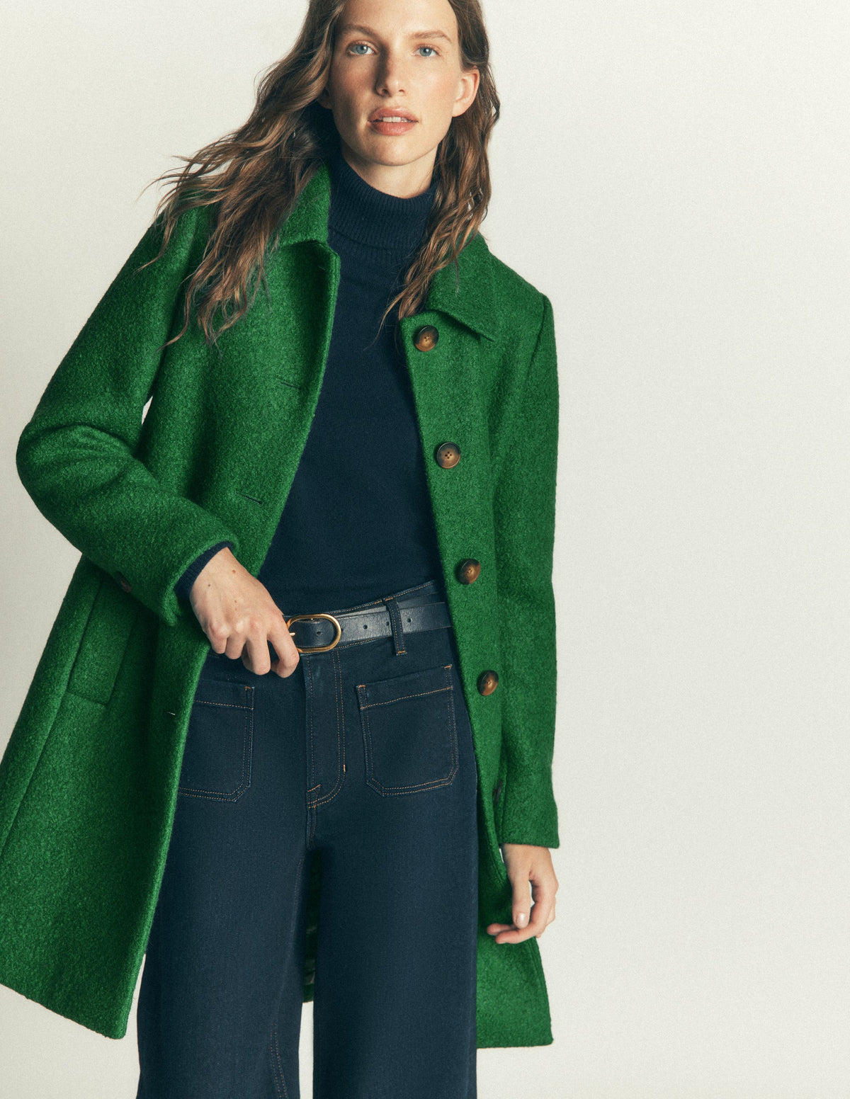 Aylesford Wool Coat-Fresh Green-4