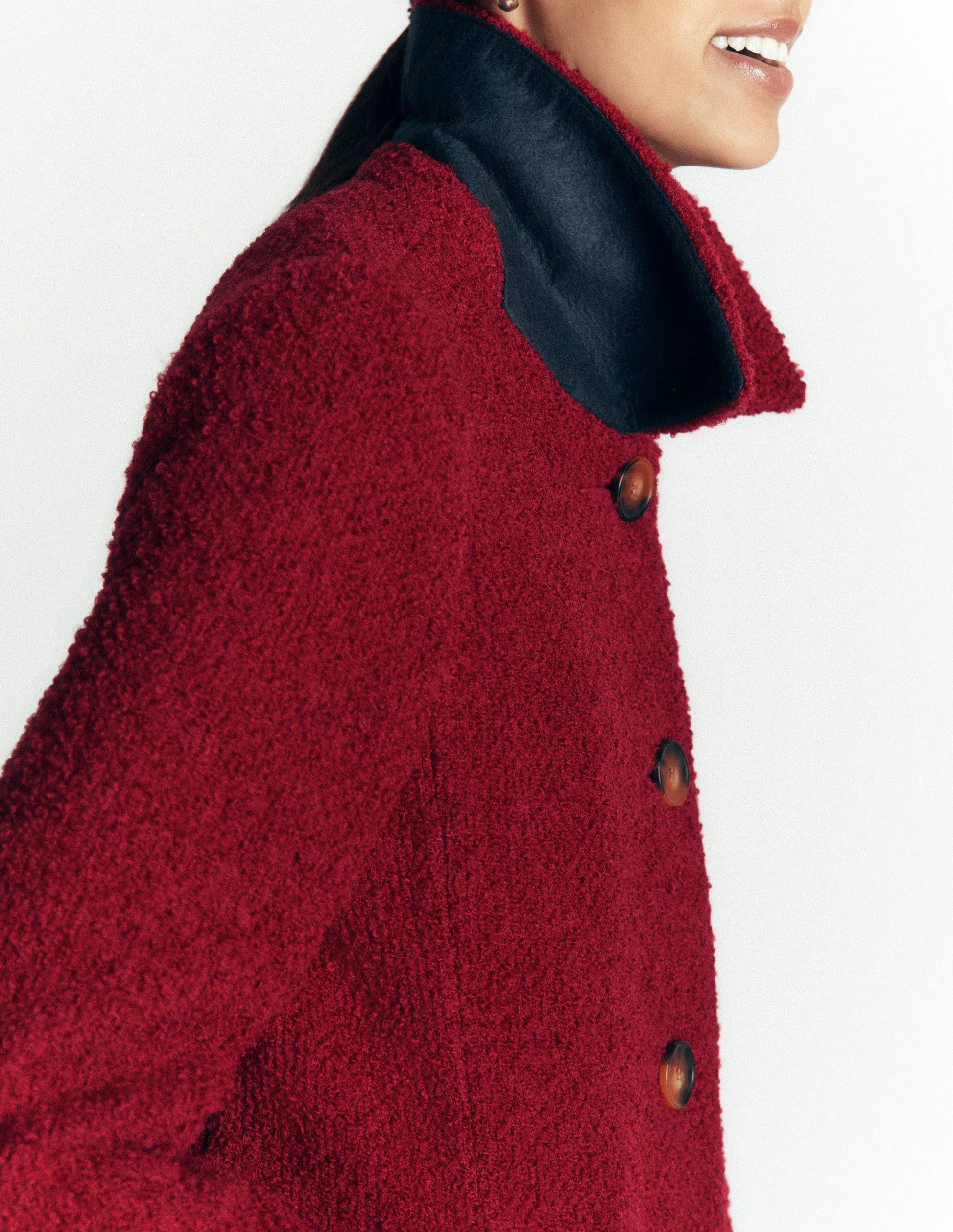Aylesford Wool Coat-Vino-2