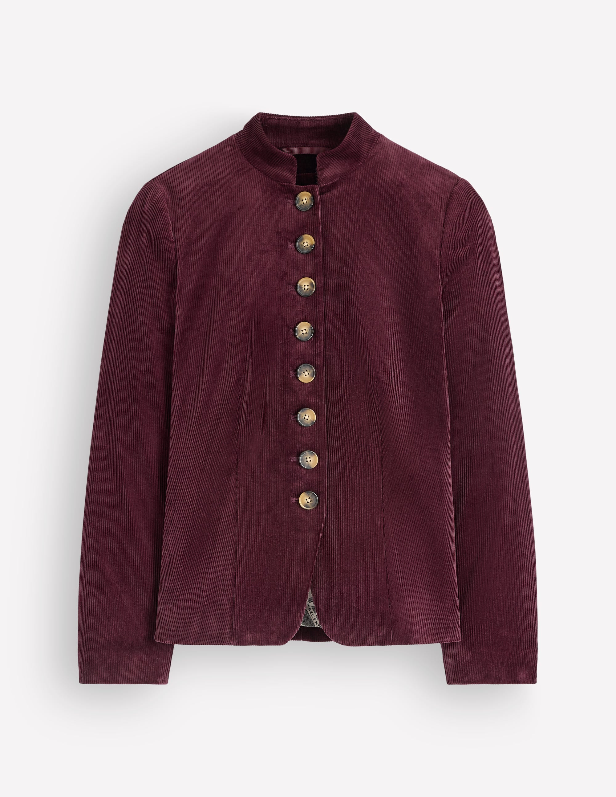 Hereford Military Cord Jacket-Dark Cherry - Image 6