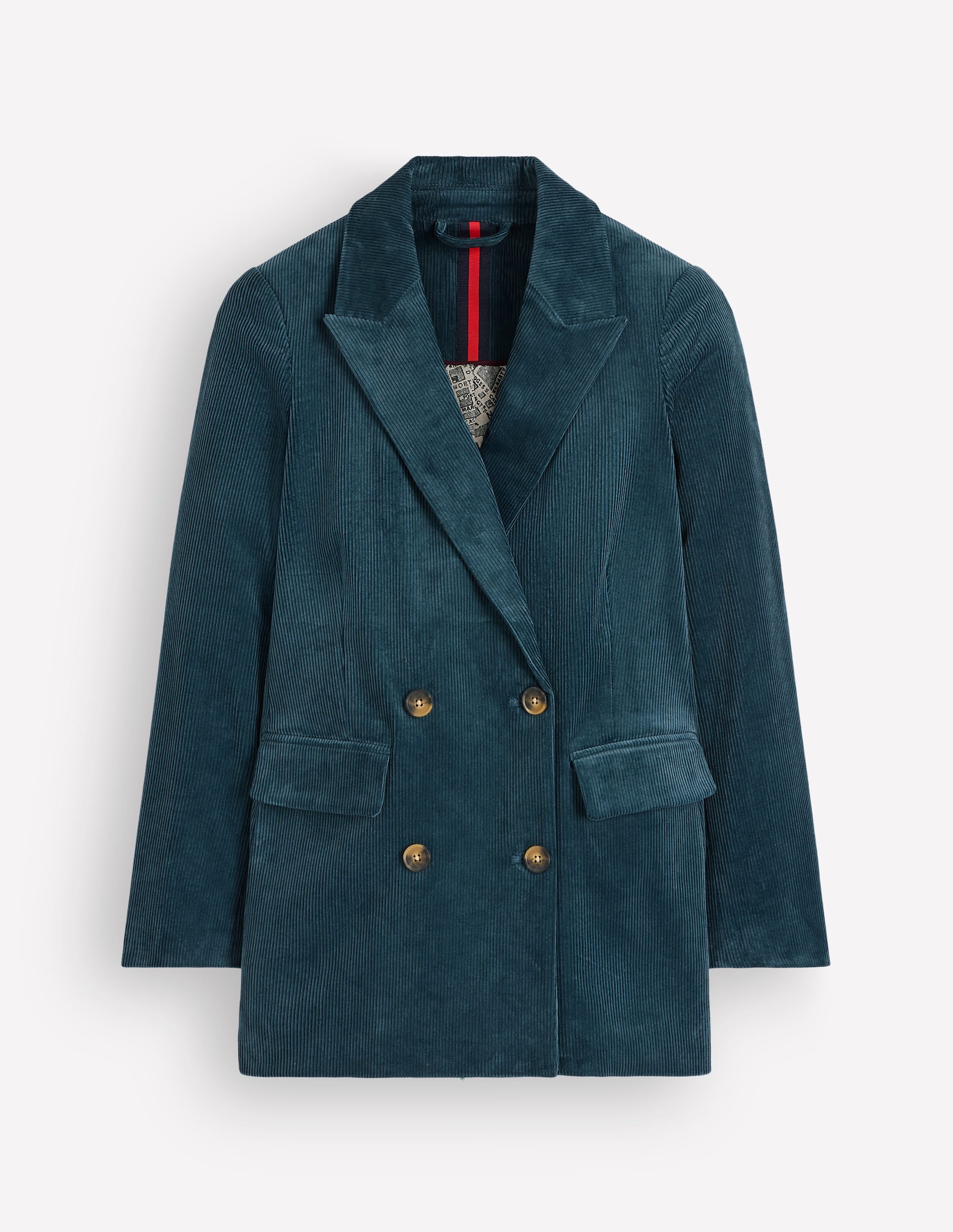 Keswick Cord Blazer-Storm Blue - Image 8